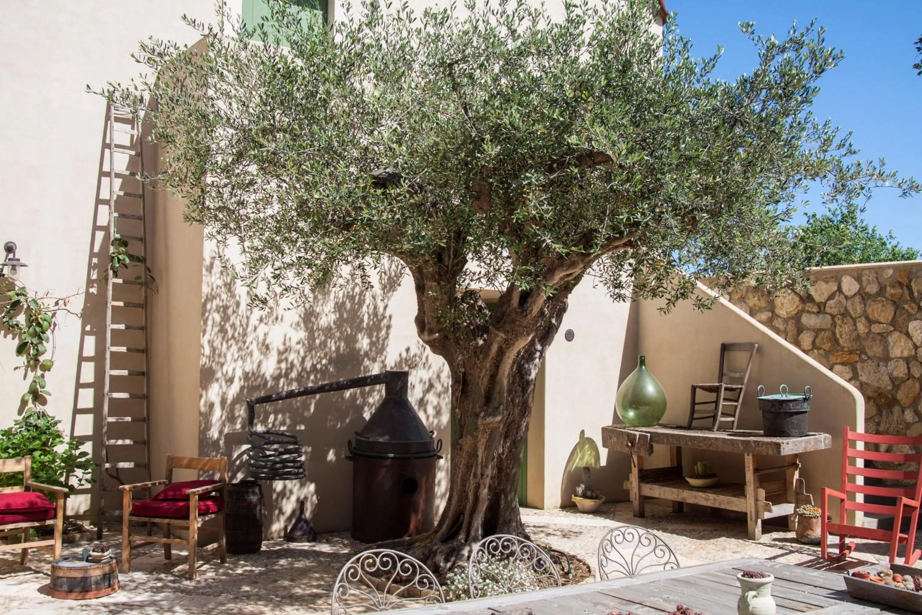 Patio in Resort Fontes Episcopi