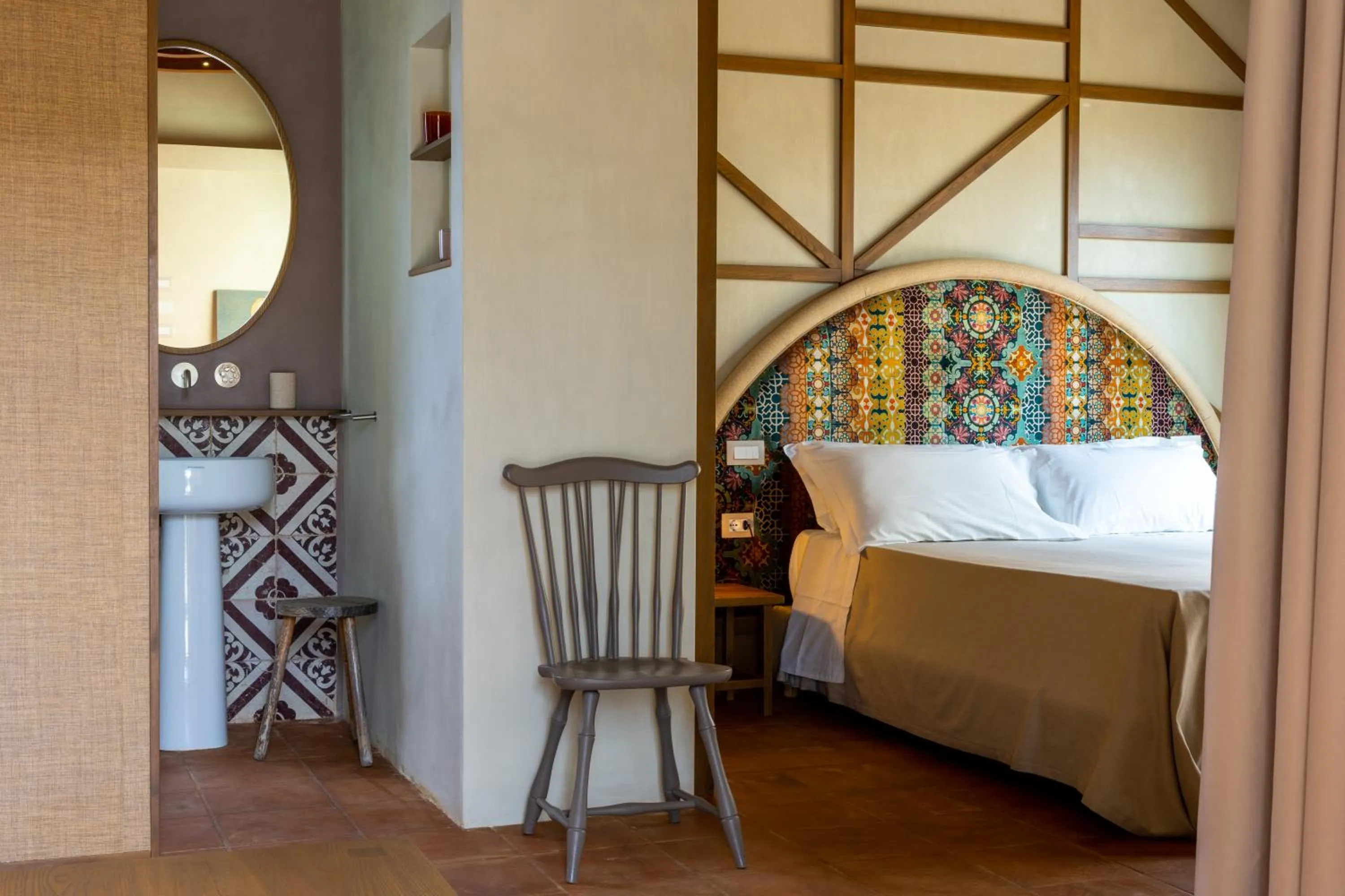 Bed in Resort Fontes Episcopi