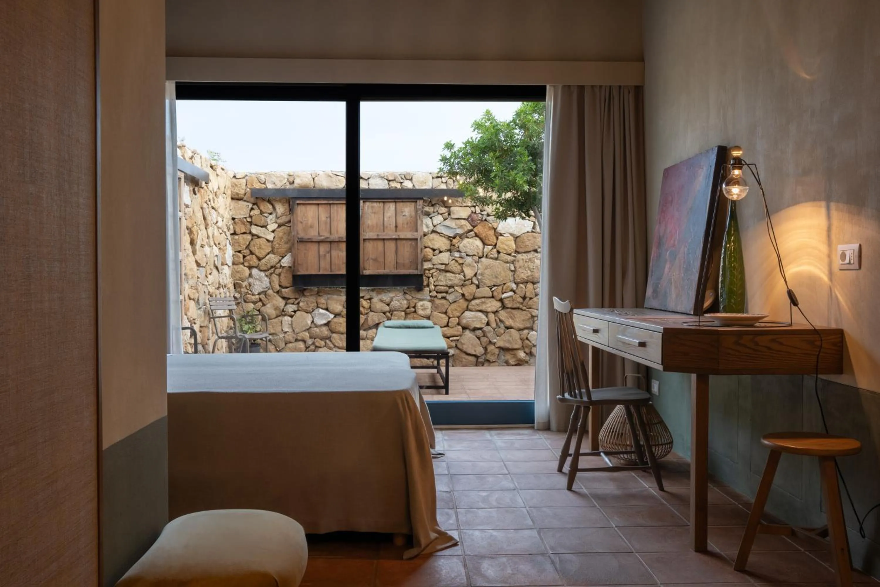 Bed in Resort Fontes Episcopi