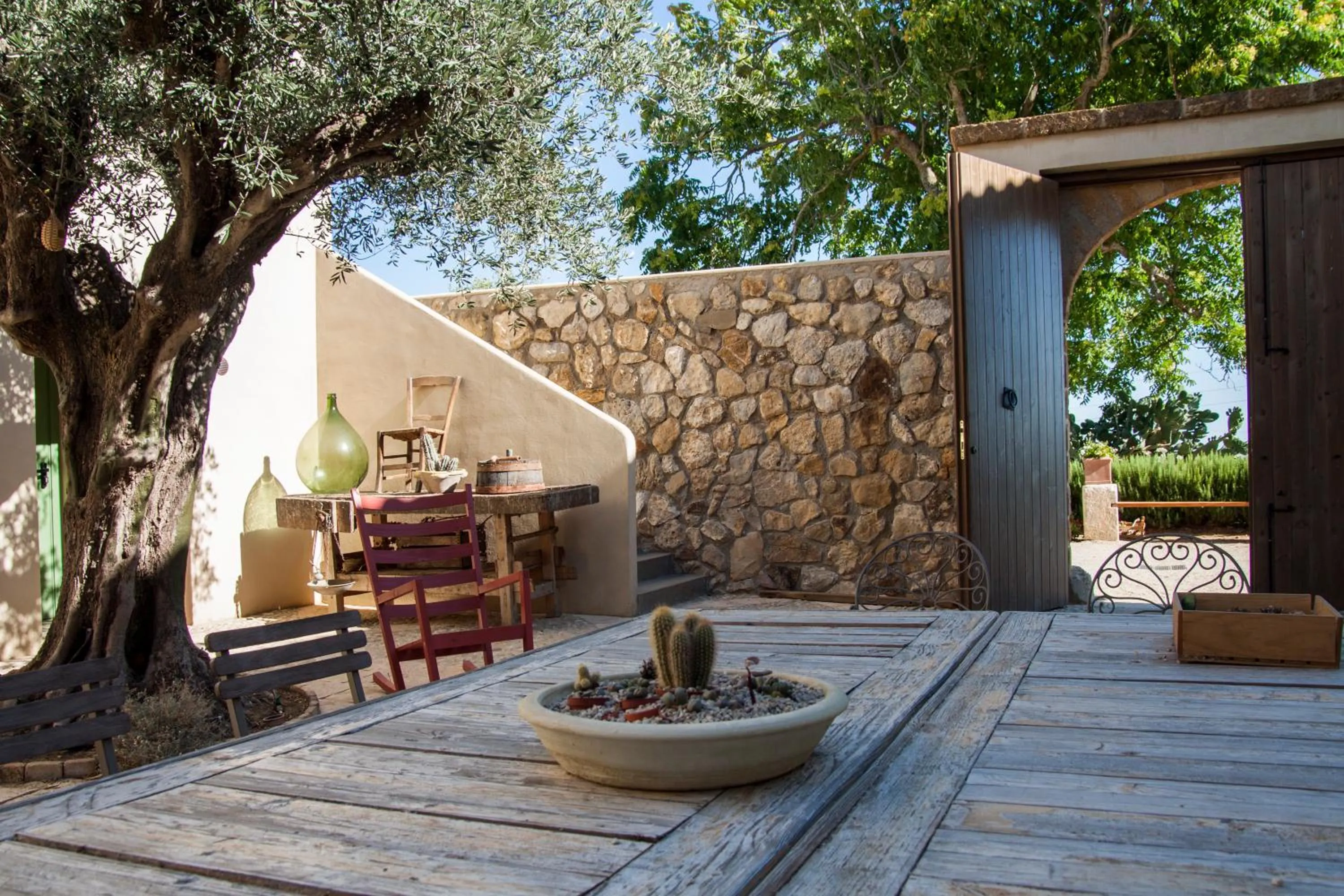 Patio in Resort Fontes Episcopi