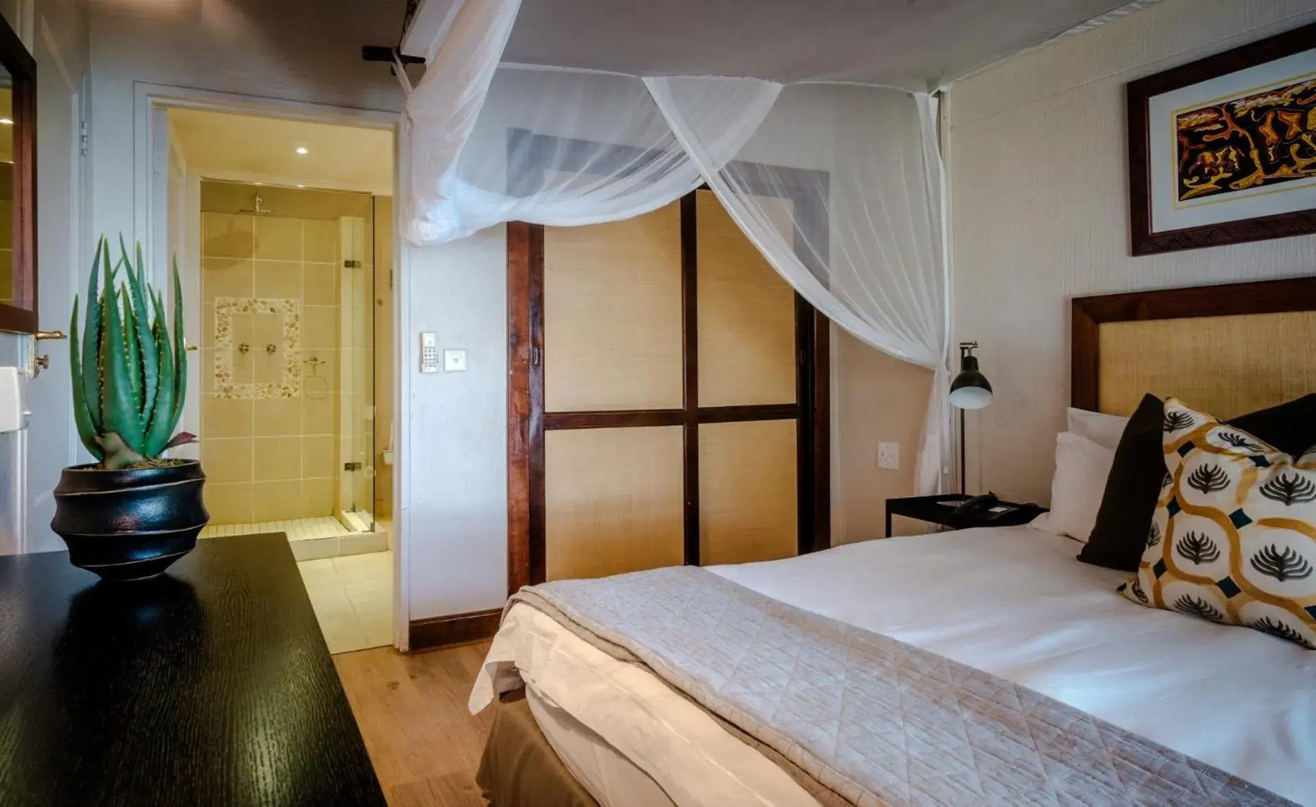 Deluxe Double or Twin Room with Balcony - single occupancy in Chobe Marina Lodge Deluxe Double or Twin Room with Balcony - single occupancy in Chobe Marina Lodge