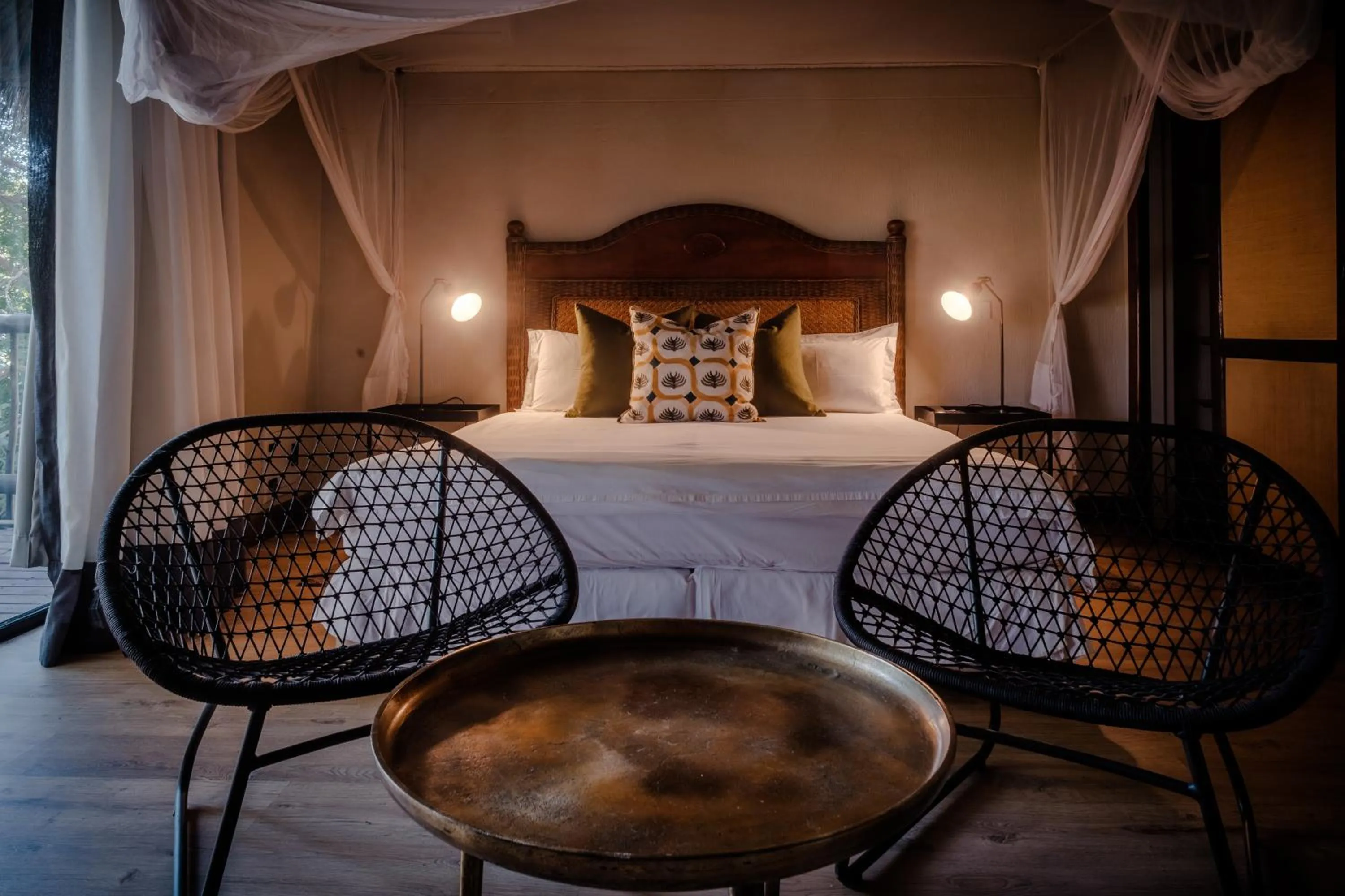 Bedroom in Chobe Marina Lodge