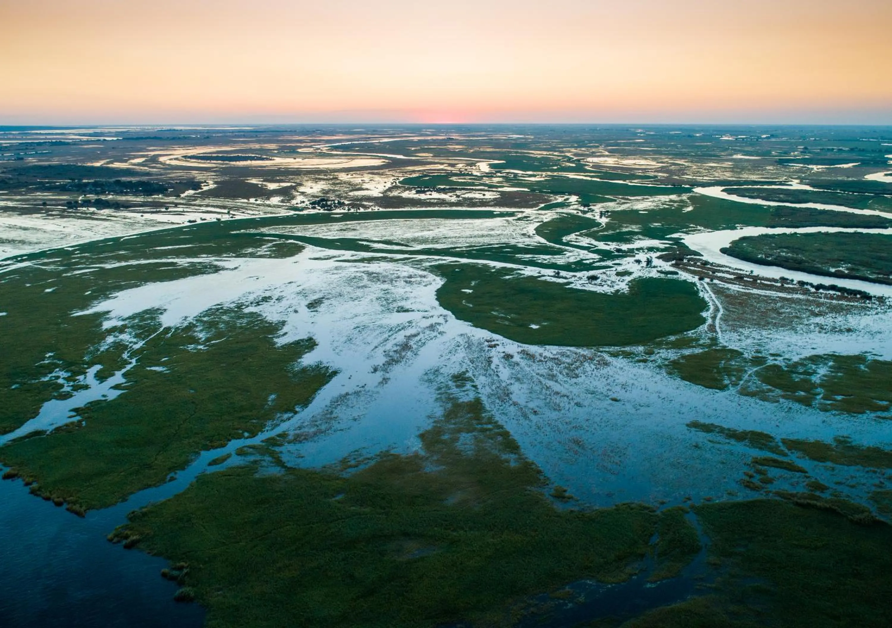 Bird's eye view in Chobe Marina Lodge