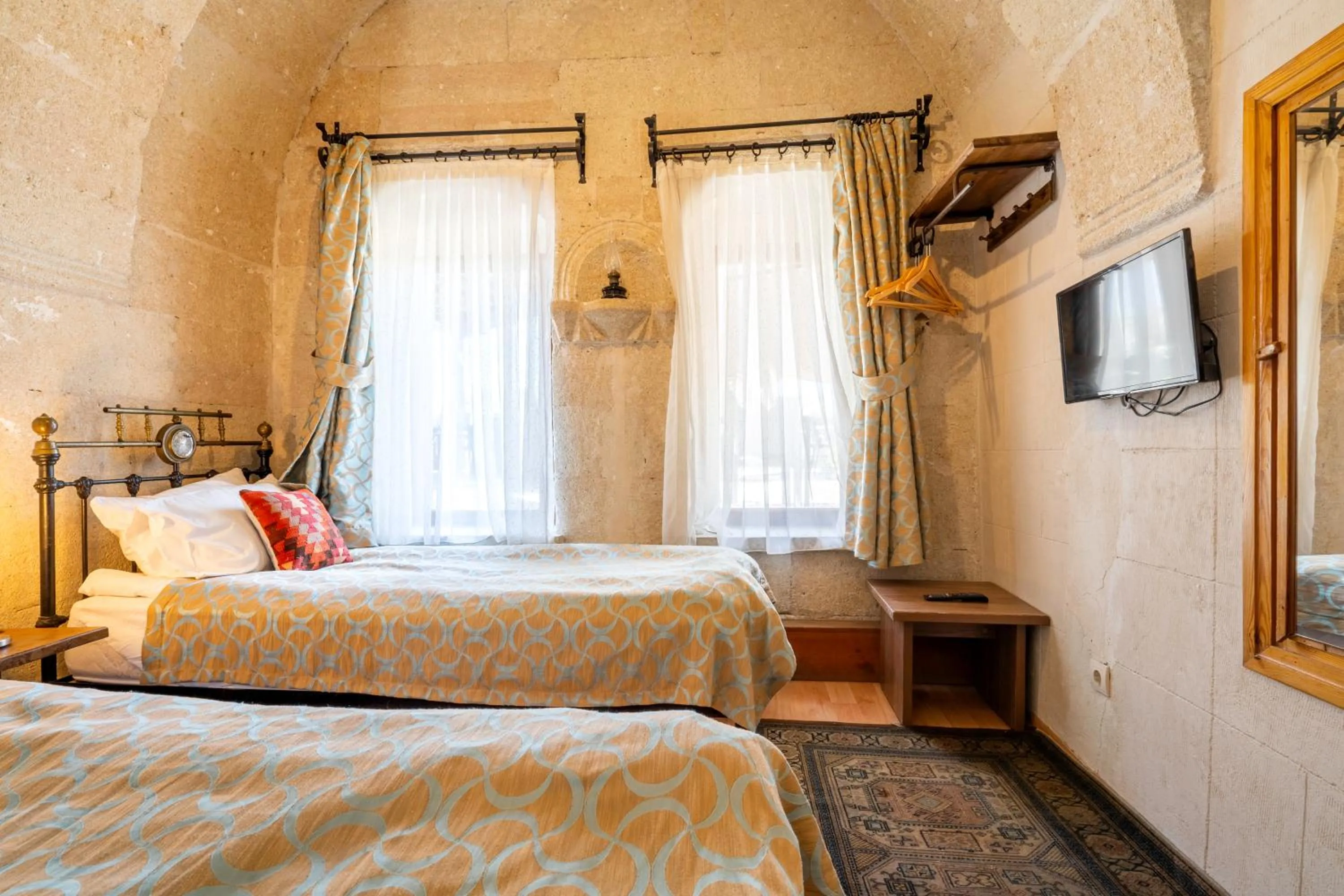 Bed in Nomads Cave Hotel & Rooftop