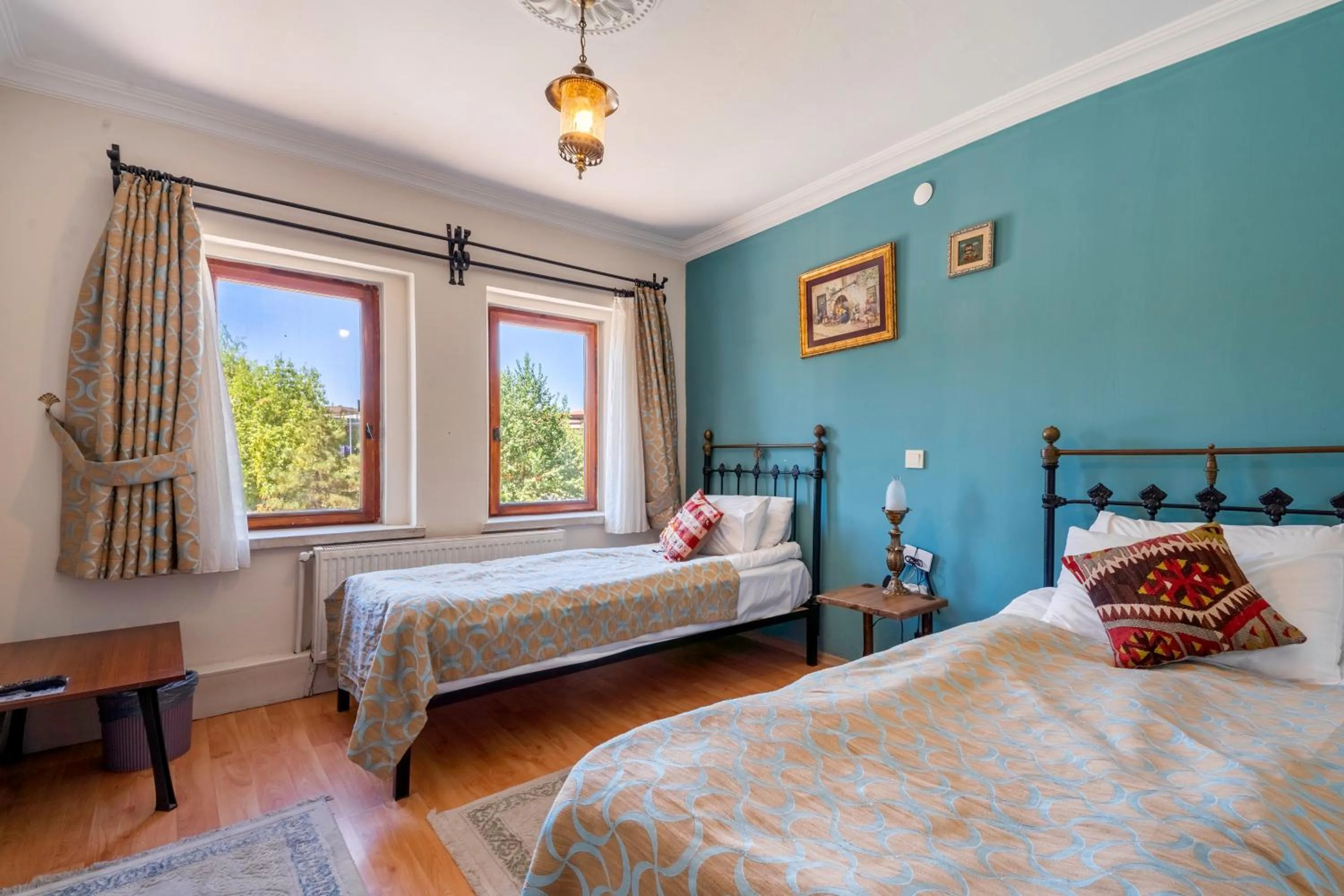 Bed in Nomads Cave Hotel & Rooftop