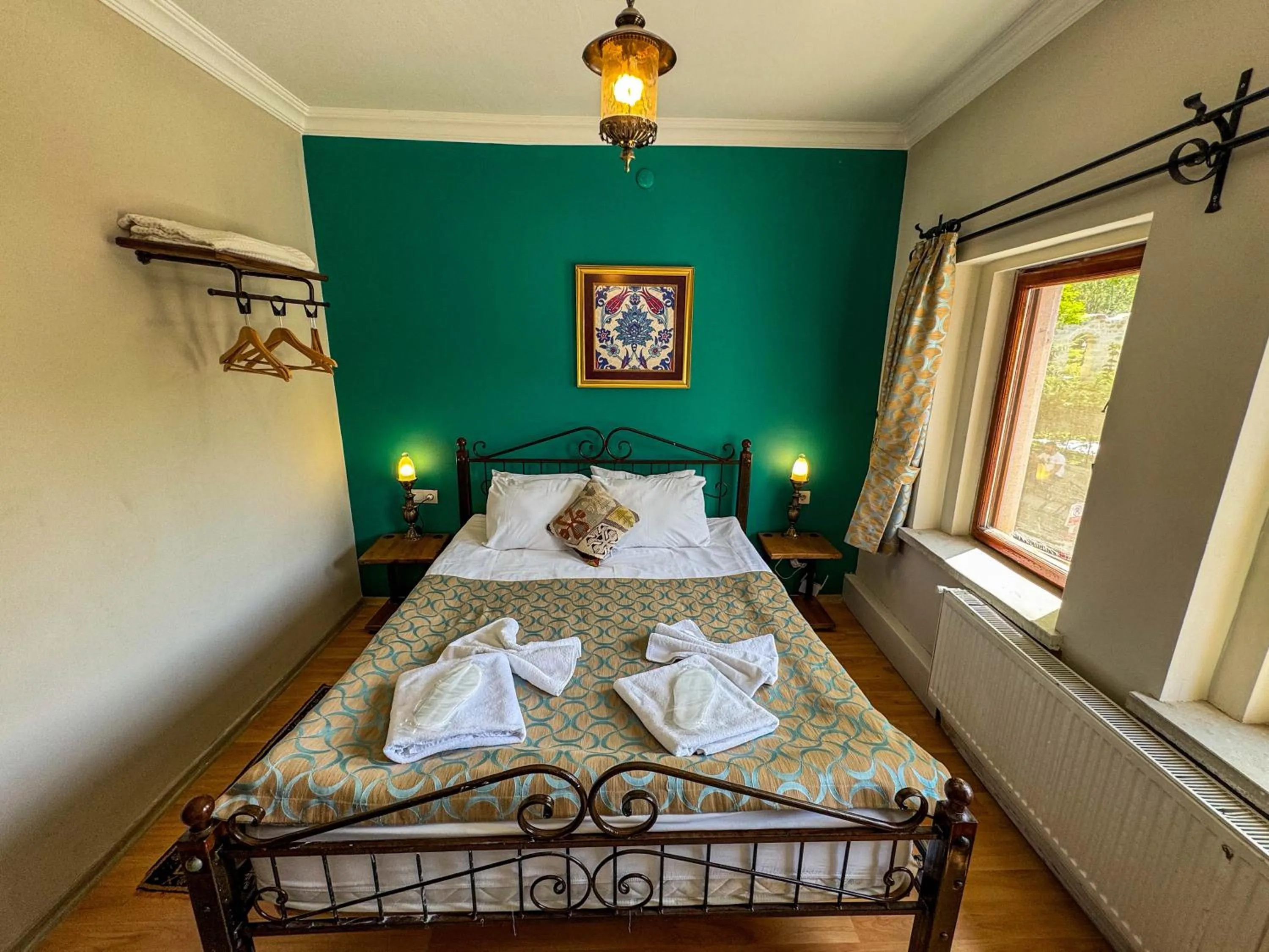 Bed in Nomads Cave Hotel & Rooftop