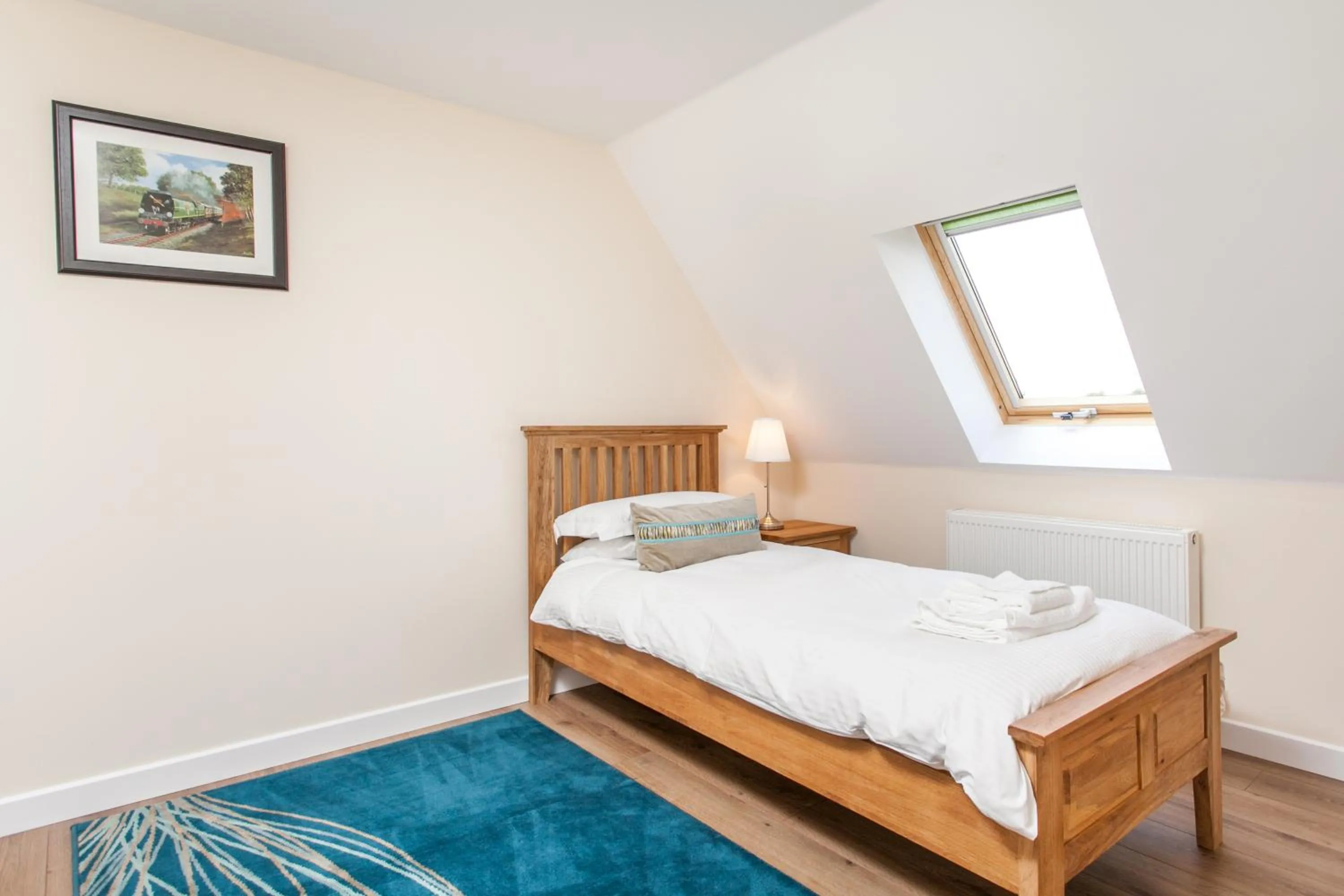 Bed in Watercress Lodges & Campsite