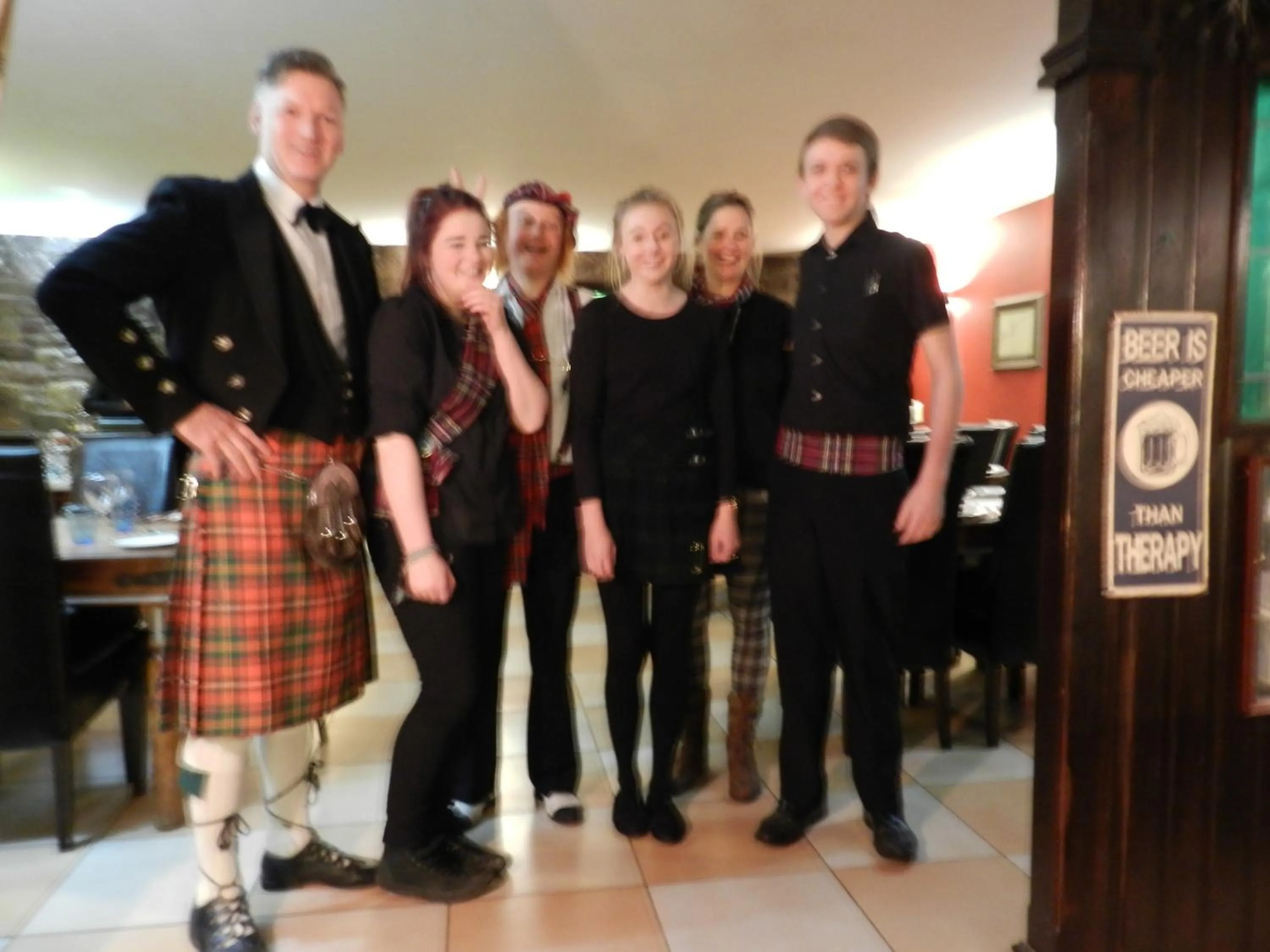 Staff in White Swan Inn