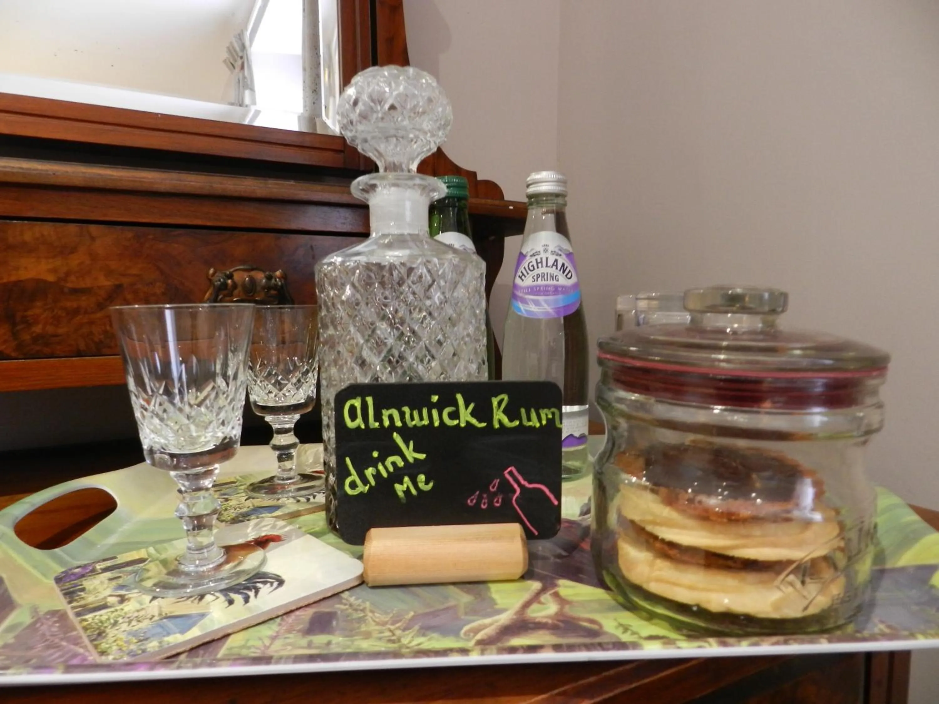 Food and drinks in White Swan Inn