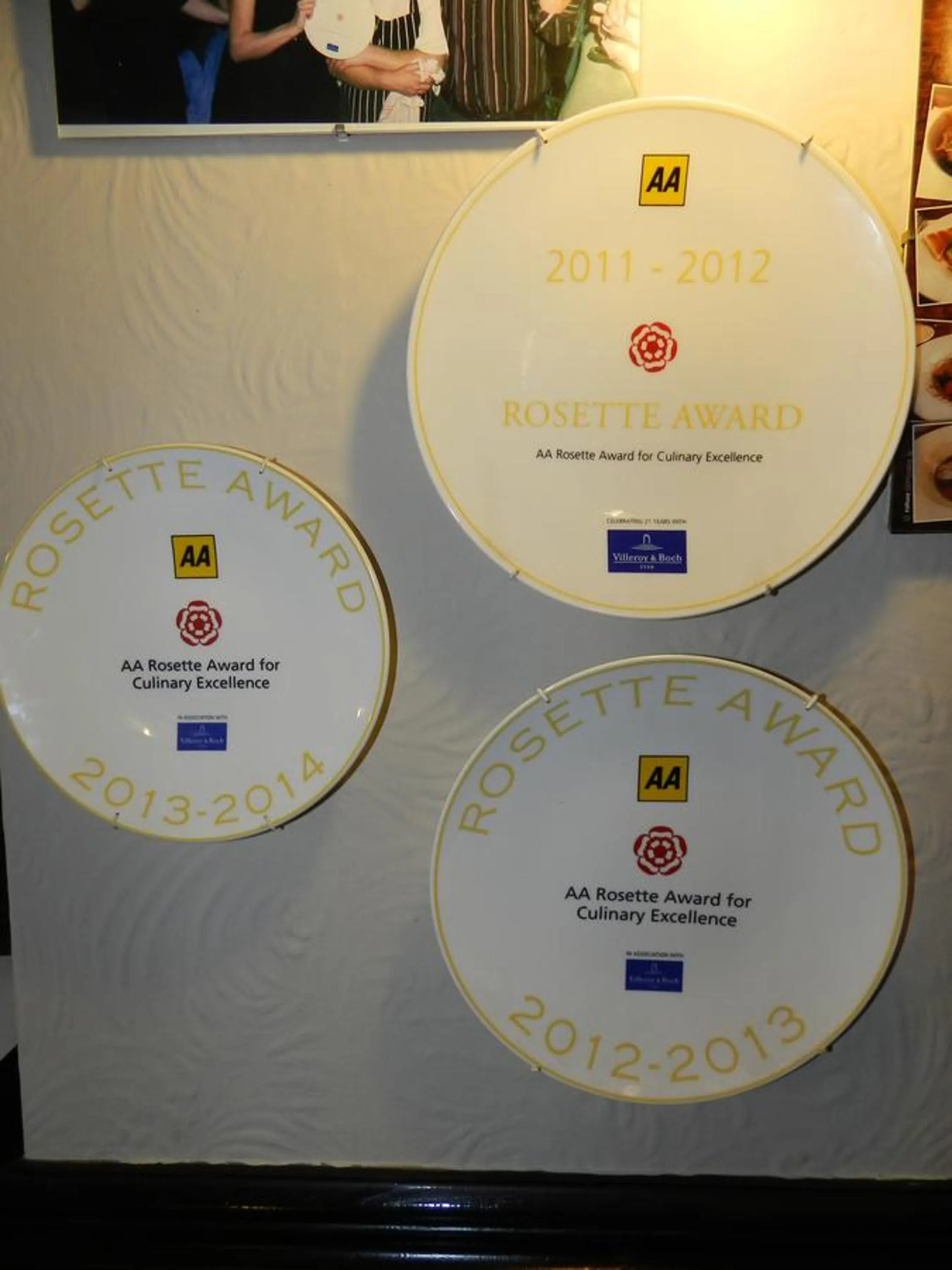 Decorative detail in White Swan Inn