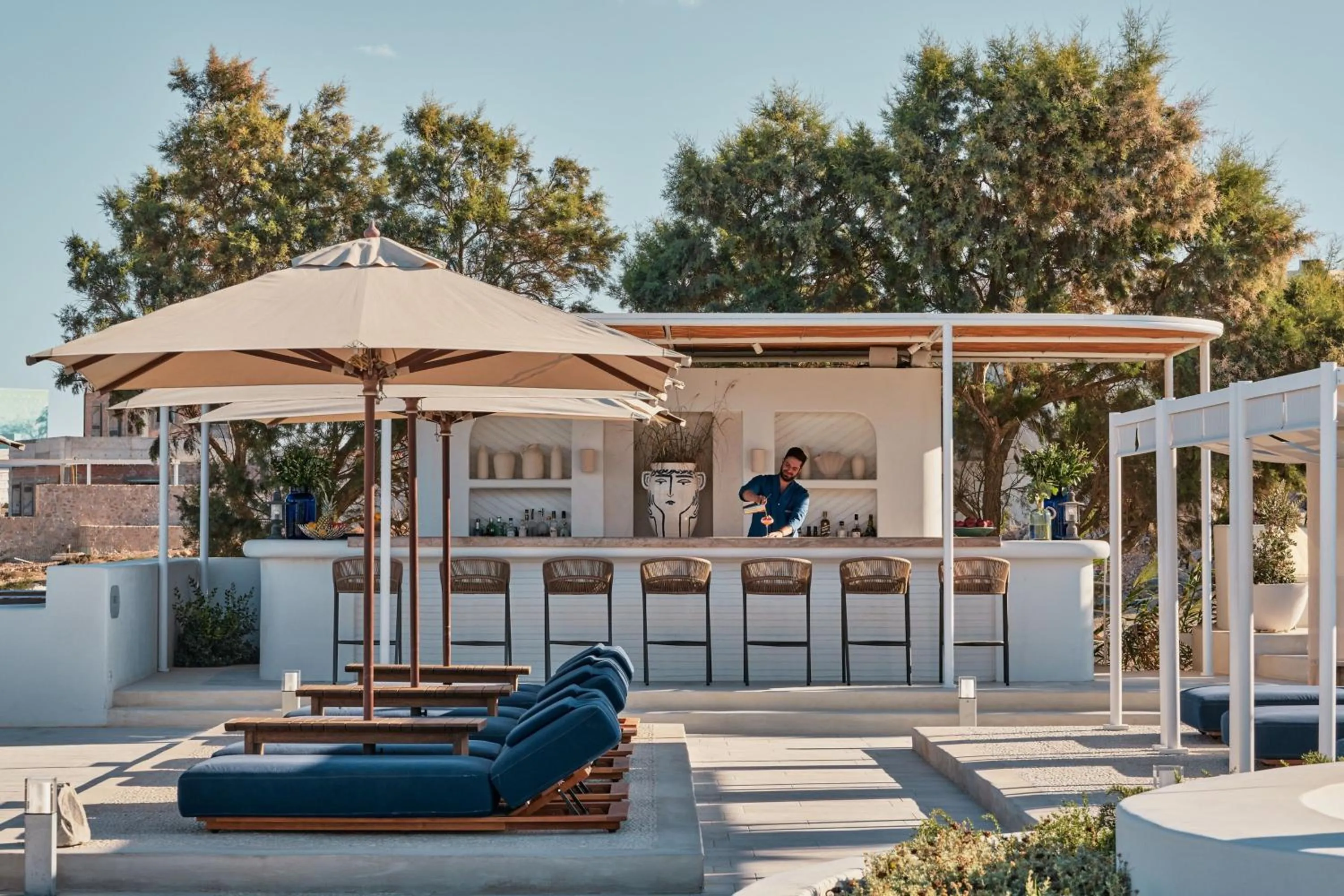 Lounge or bar in Cosme, a Luxury Collection Resort, Paros