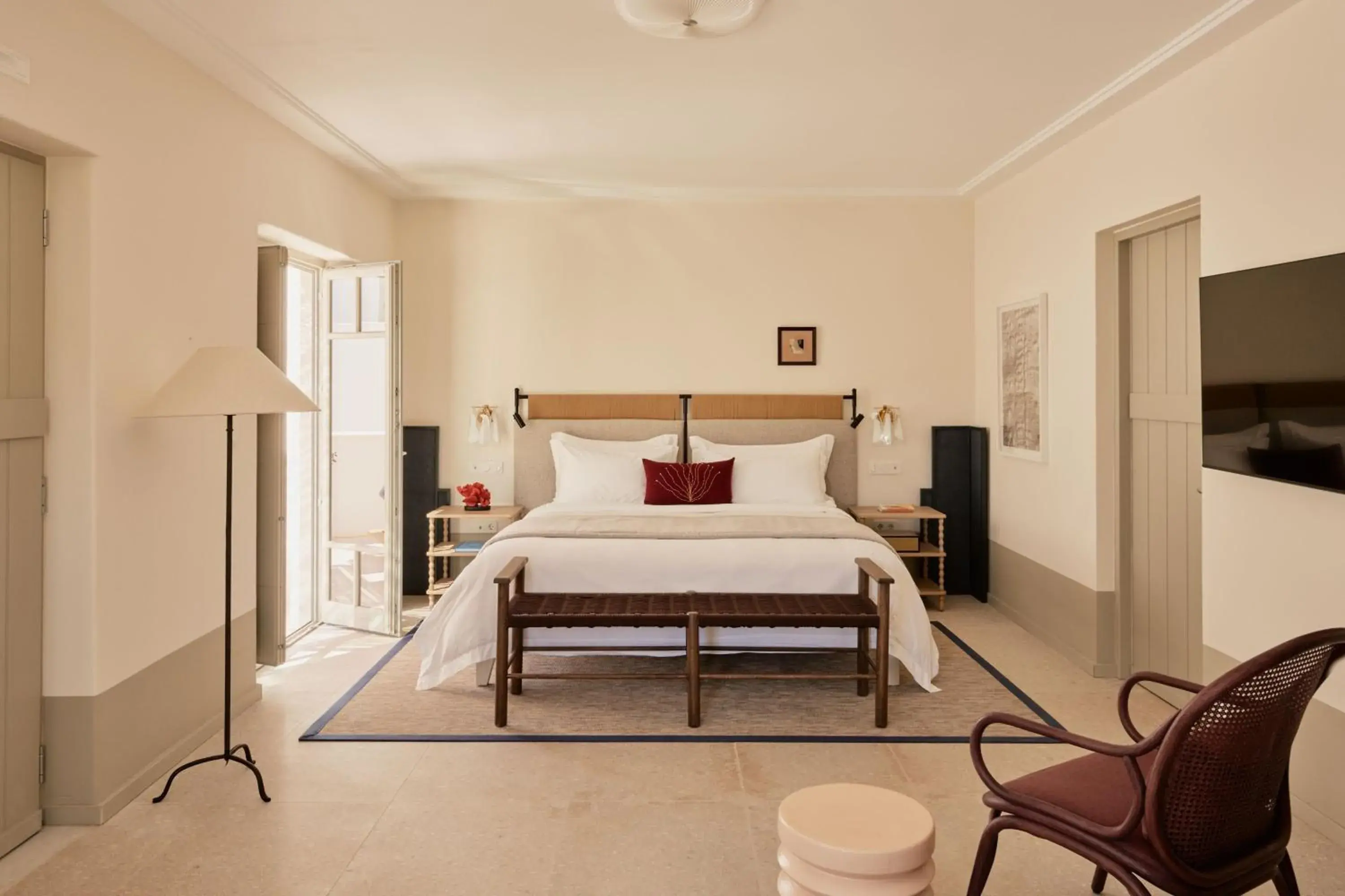 Earth Suite - One-Bedroom King Suite with Balcony and Resort View in Cosme, a Luxury Collection Resort, Paros Earth Suite - One-Bedroom King Suite with Balcony and Resort View in Cosme, a Luxury Collection Resort, Paros