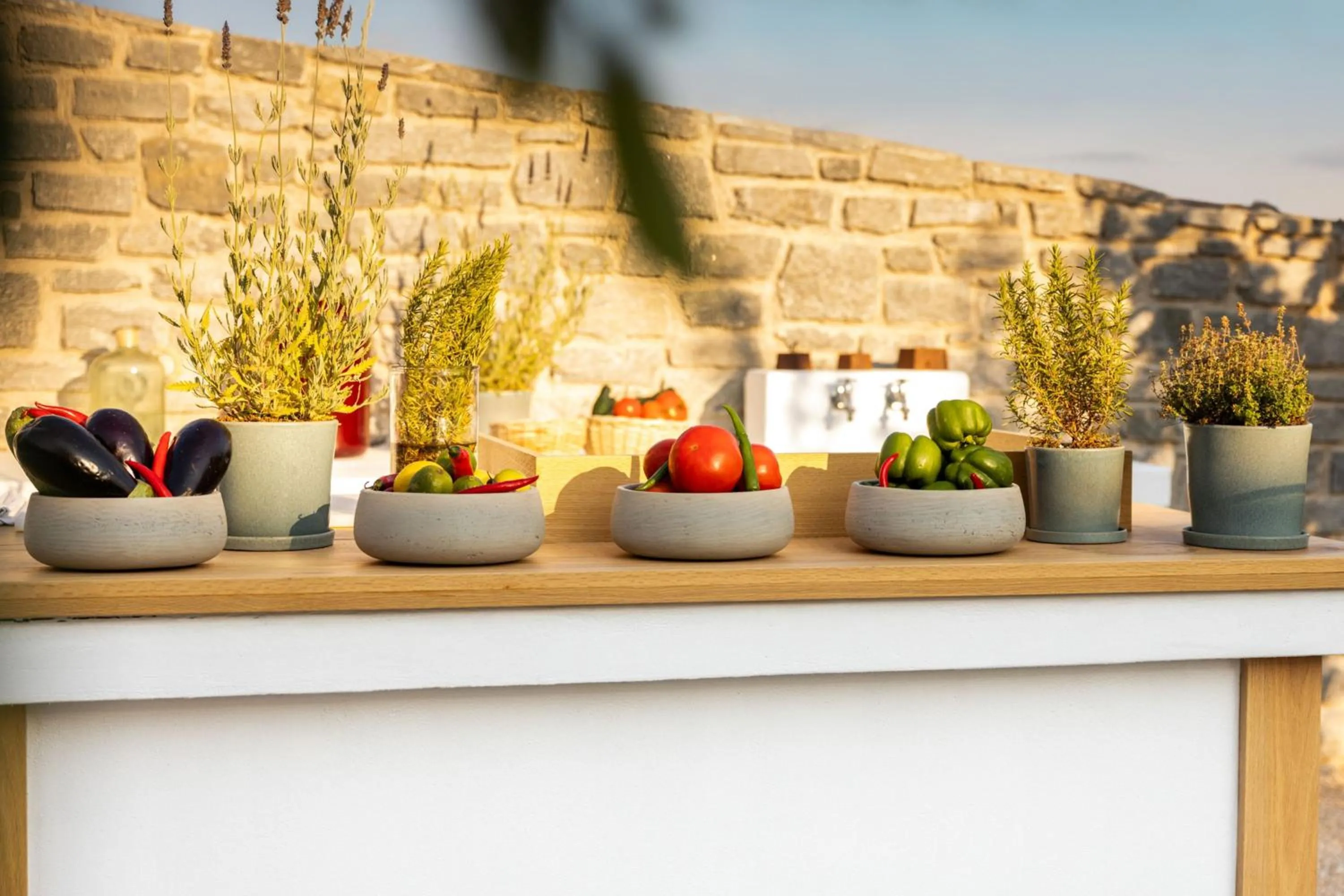 Restaurant/places to eat in Cosme, a Luxury Collection Resort, Paros