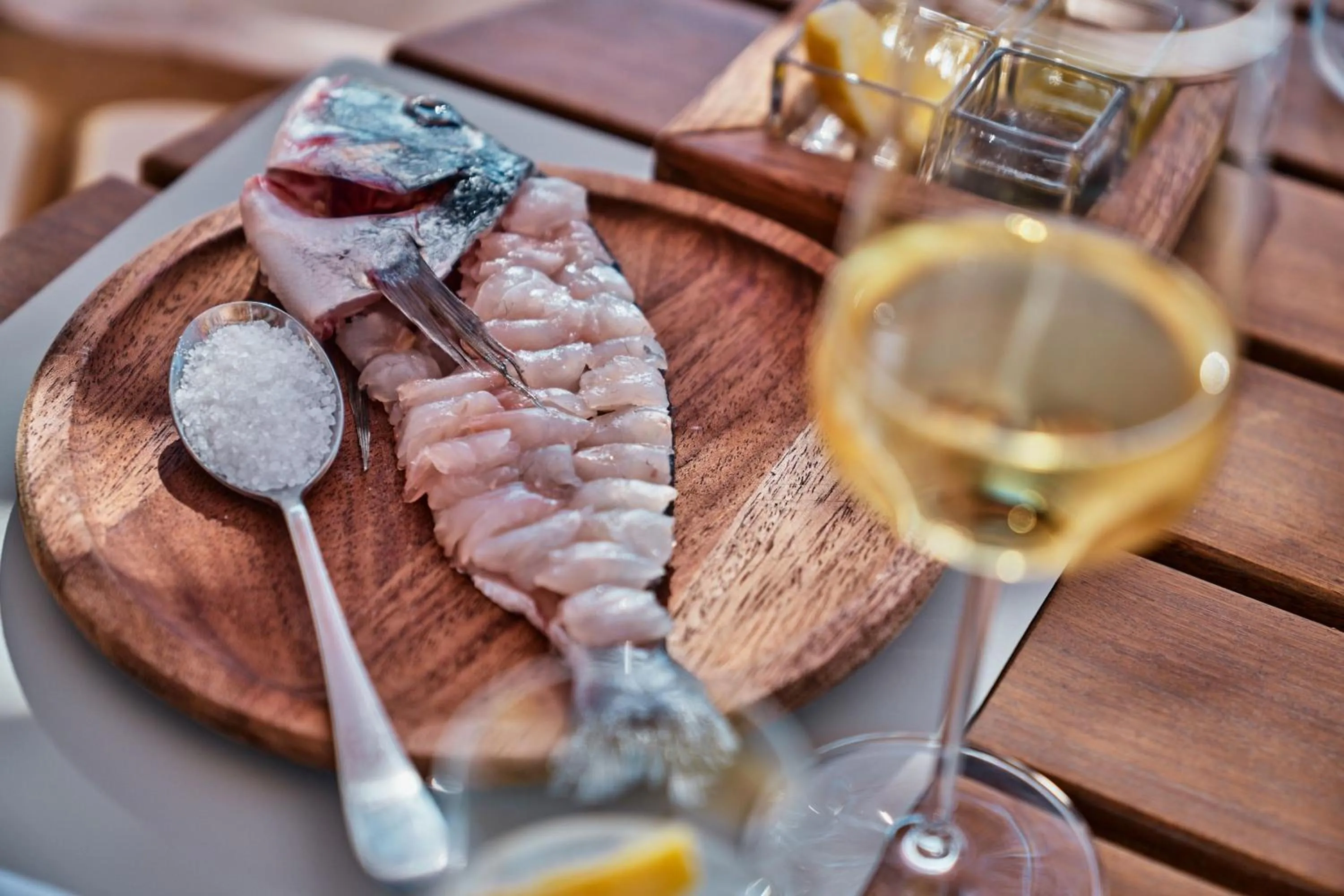 Restaurant/places to eat in Cosme, a Luxury Collection Resort, Paros