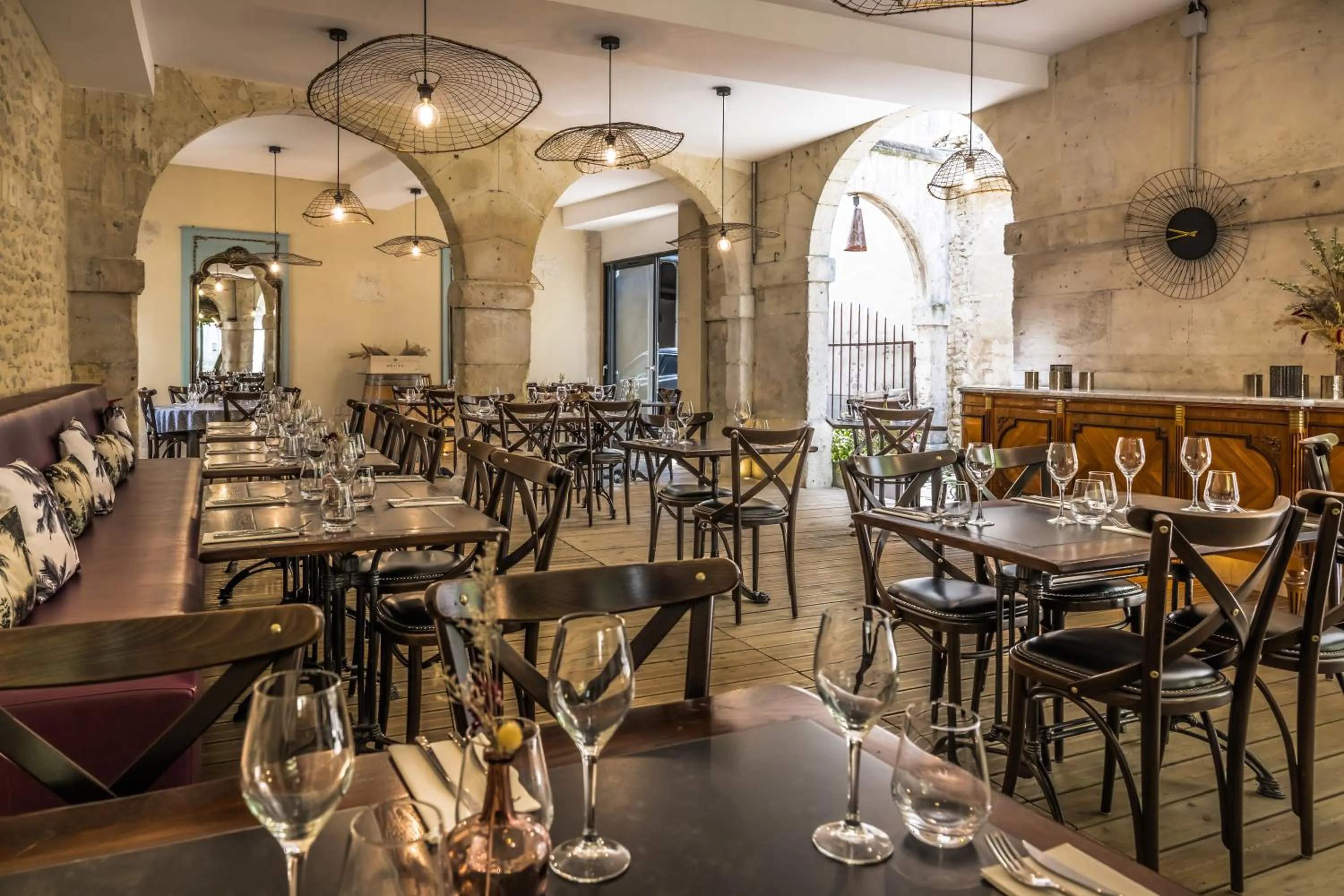 Patio in Hotel Heritage