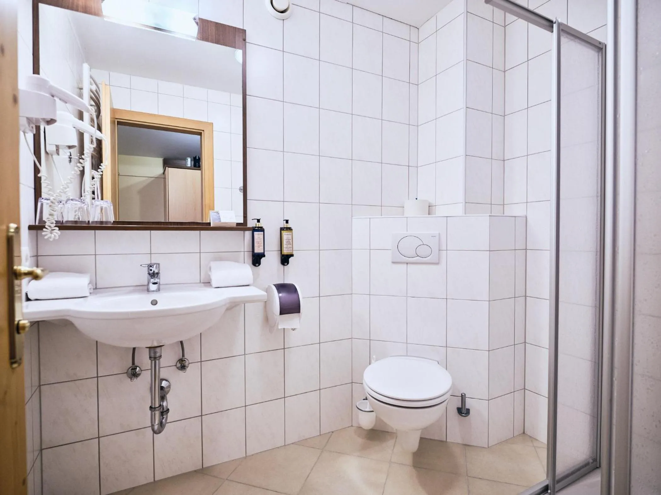 Bathroom in Hotel Kirchboden by Alpeffect Hotels