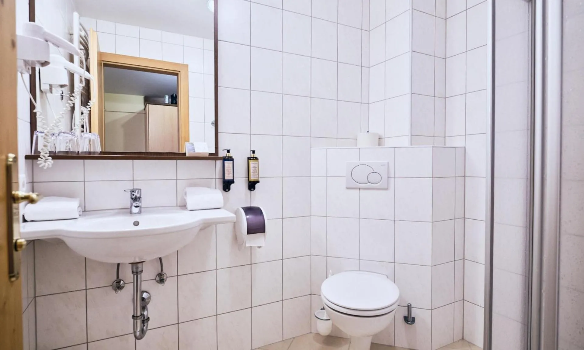 Toilet in Hotel Kirchboden by Alpeffect Hotels