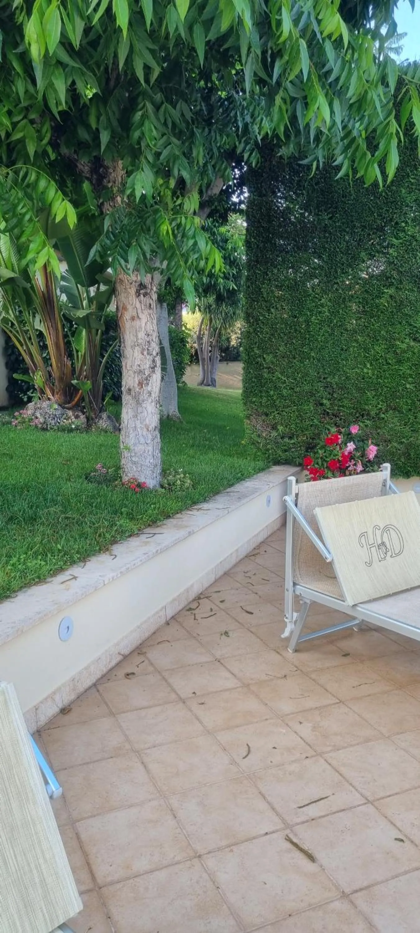 Garden in Villa Daphne