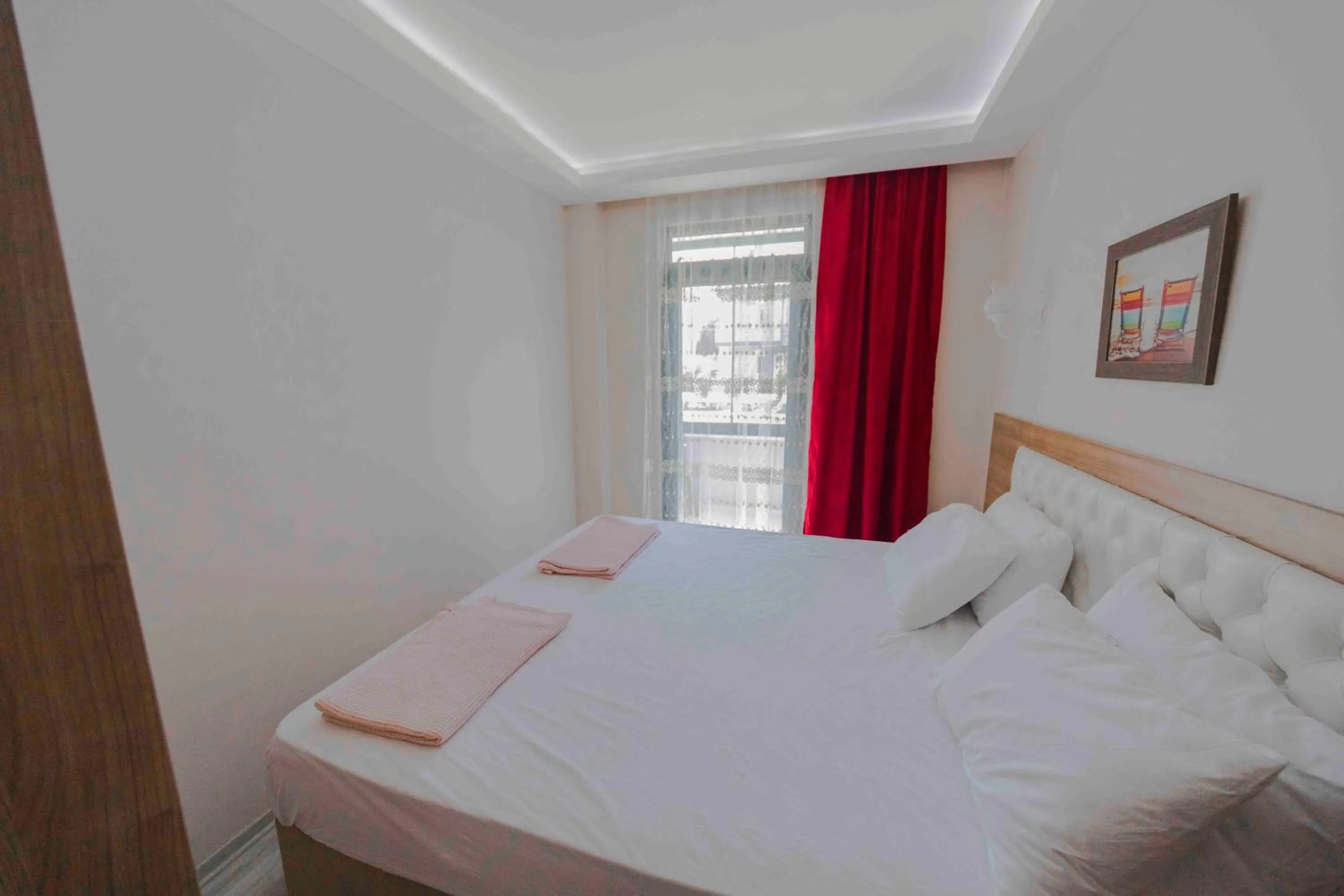 Bed in Asil Apart Hotel