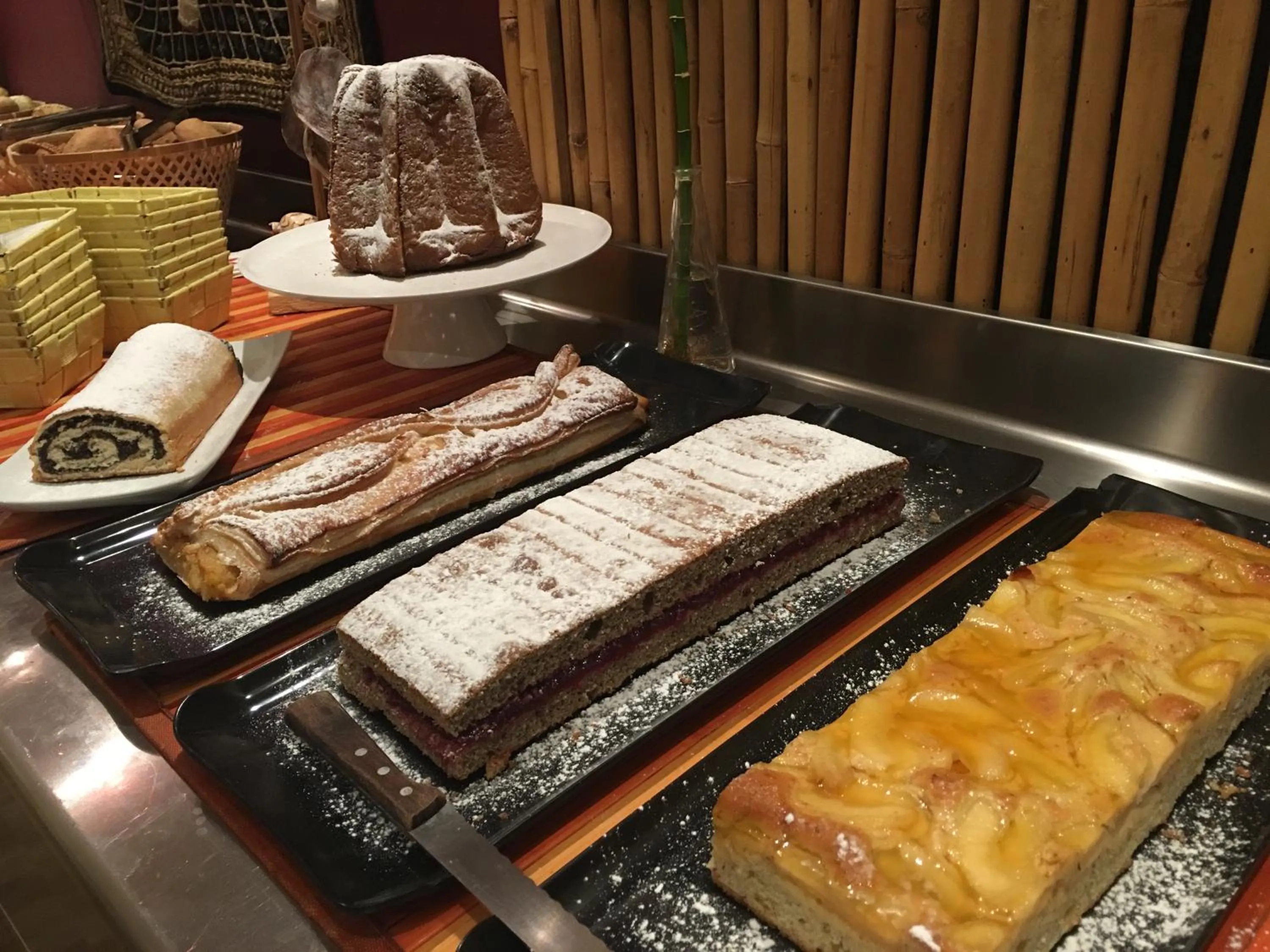 Buffet breakfast in Hotel Bamboo