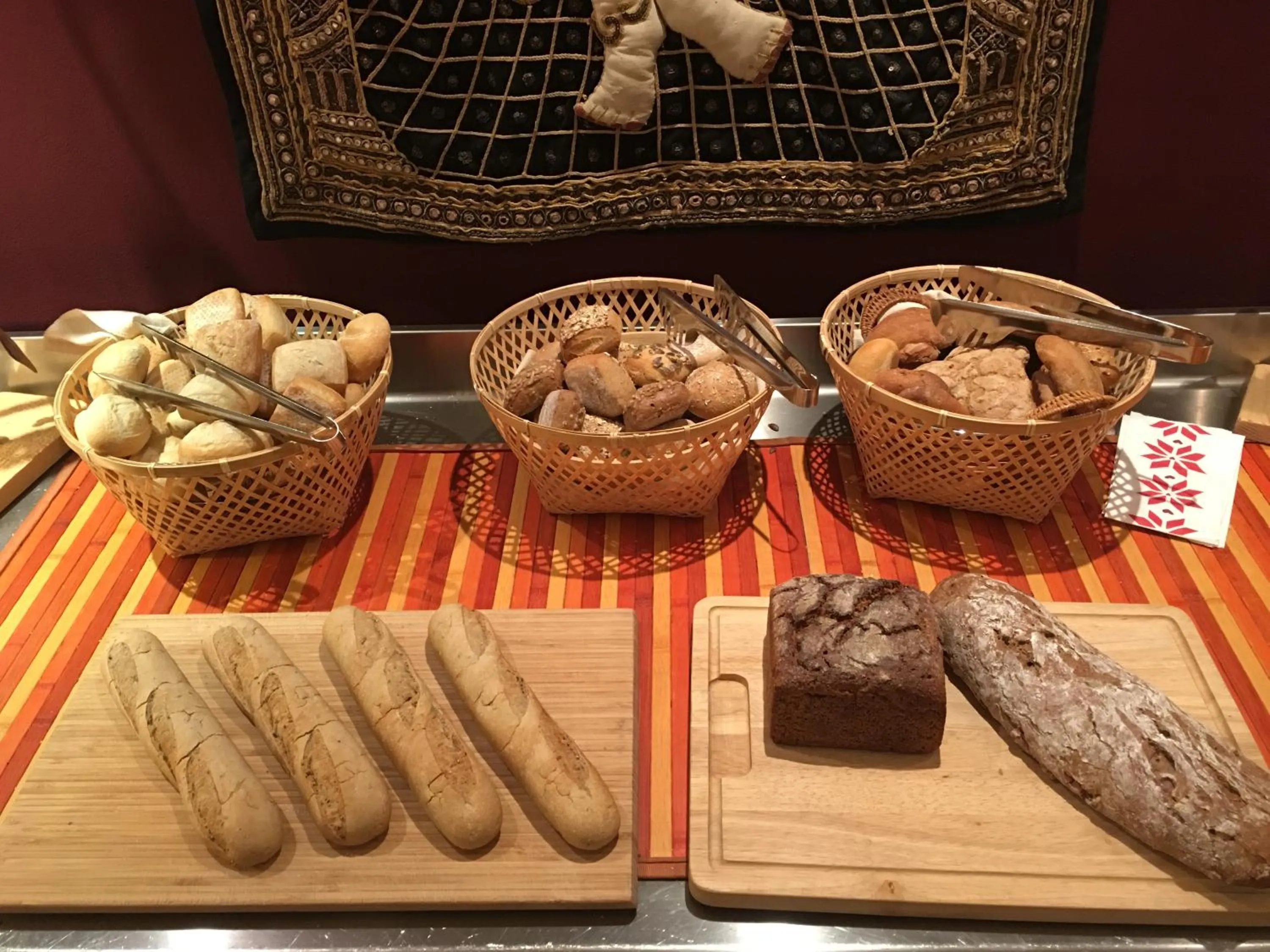 Buffet breakfast in Hotel Bamboo