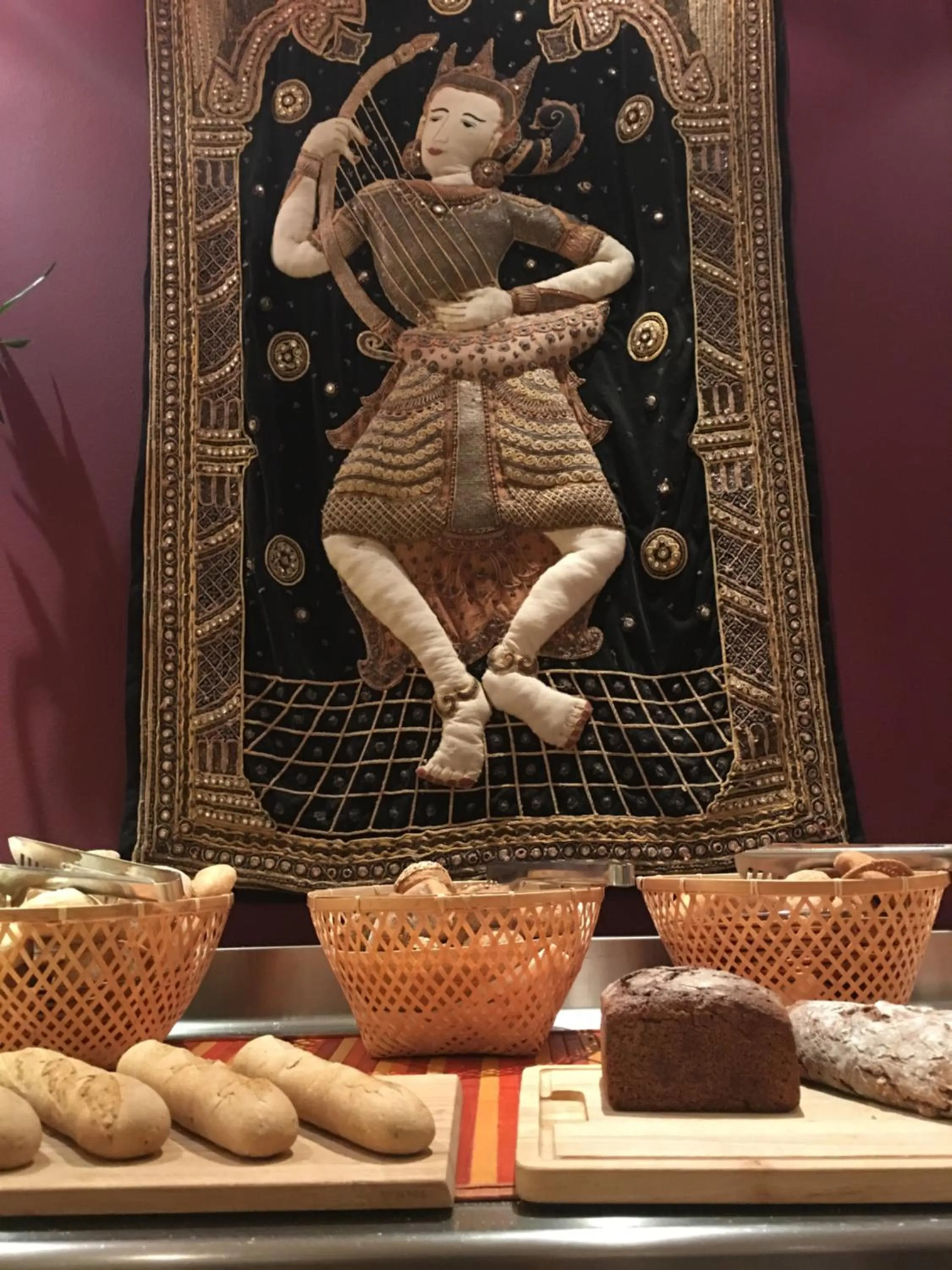 Buffet breakfast in Hotel Bamboo