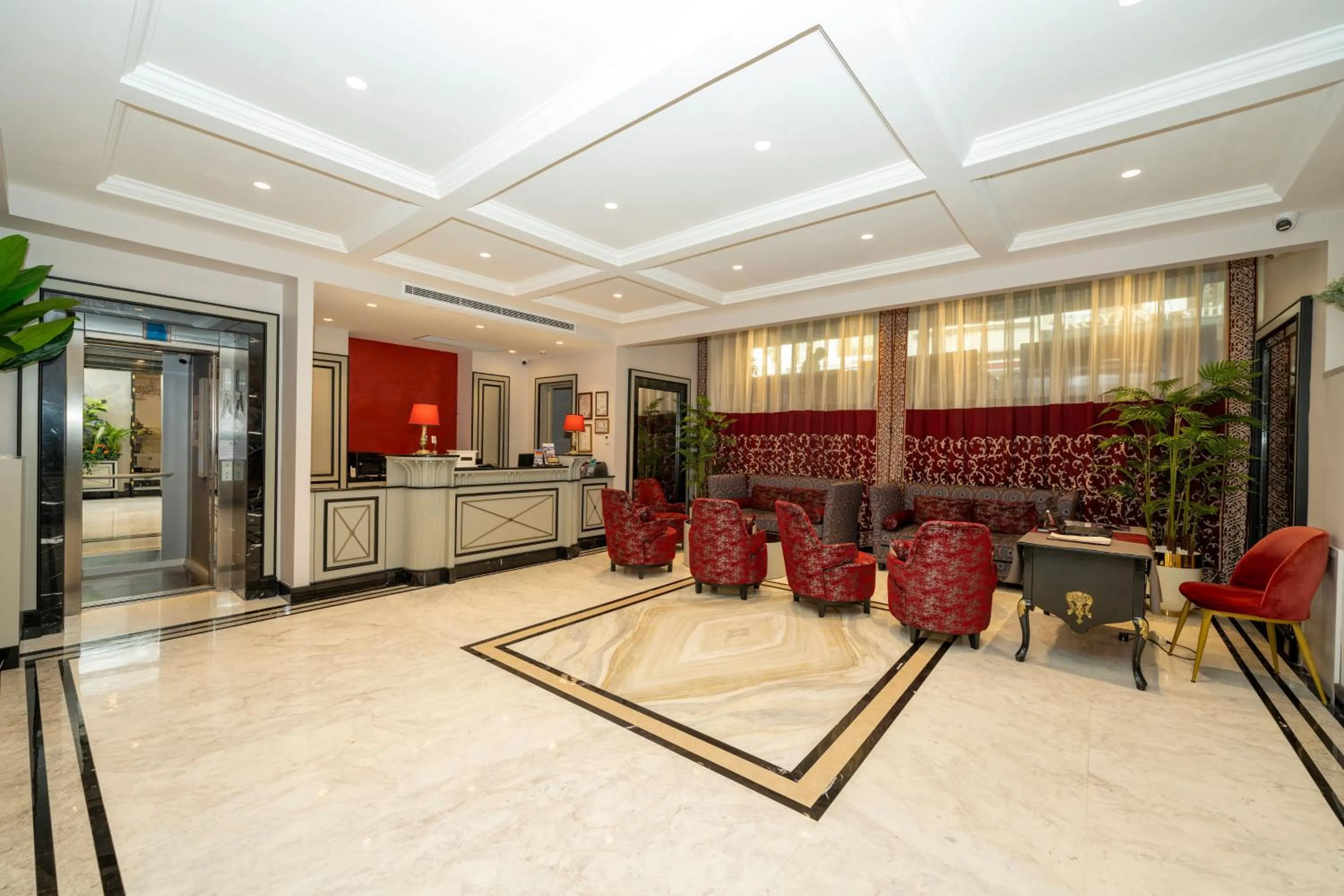 Seating area in The Byzantium Suites Hotel & Spa