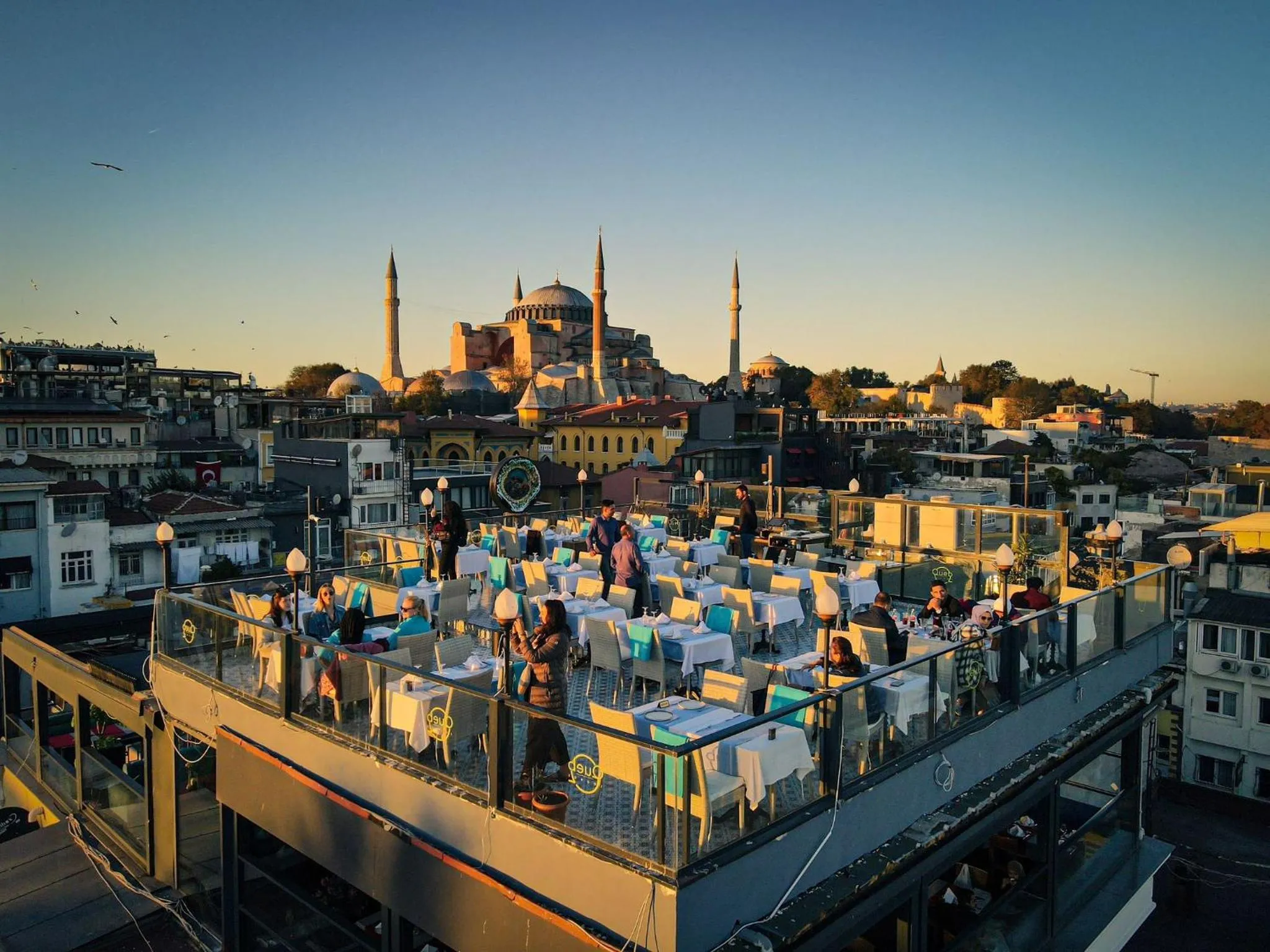 Restaurant/places to eat in The Byzantium Suites Hotel & Spa