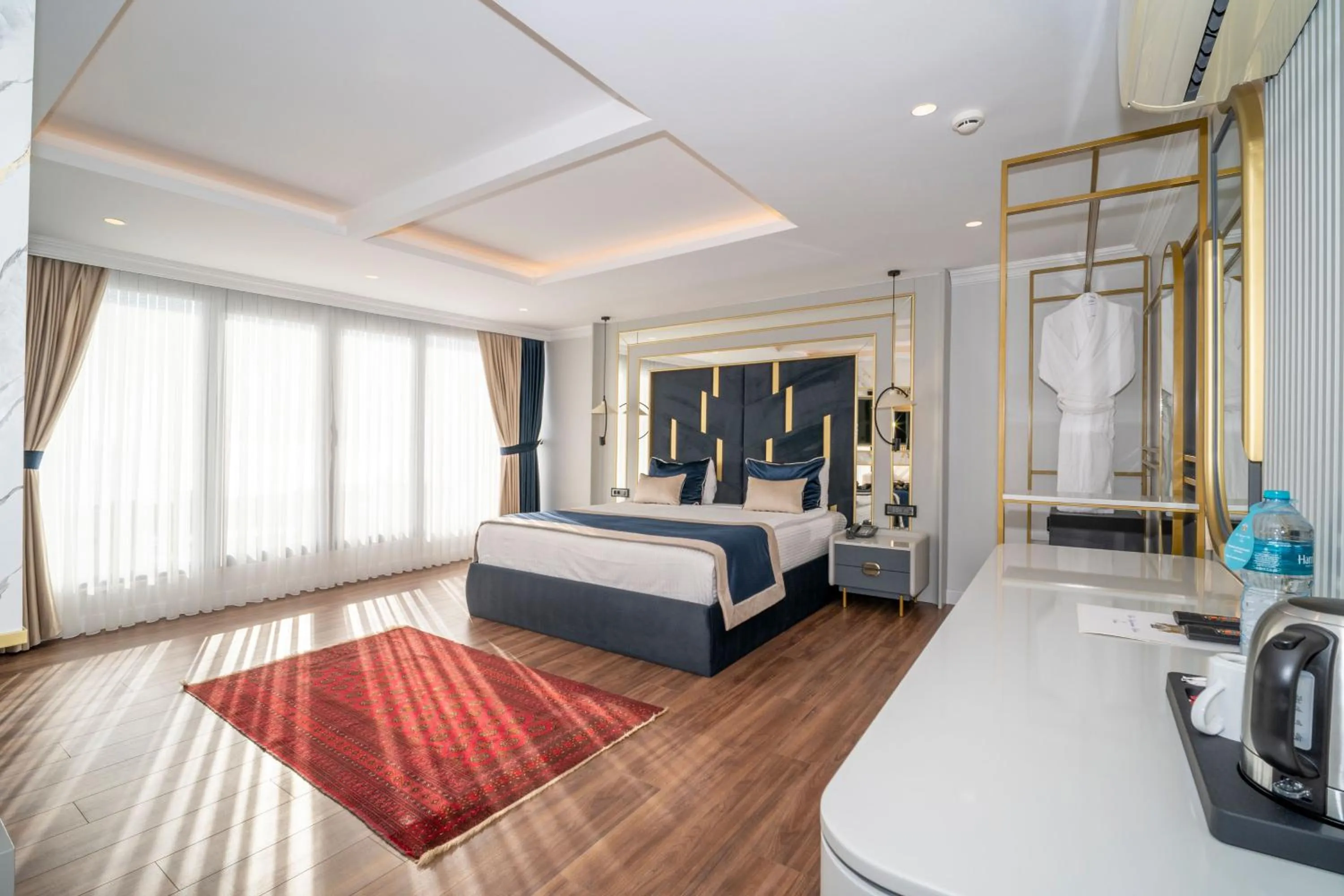 Photo of the whole room, Bed in The Byzantium Suites Hotel & Spa