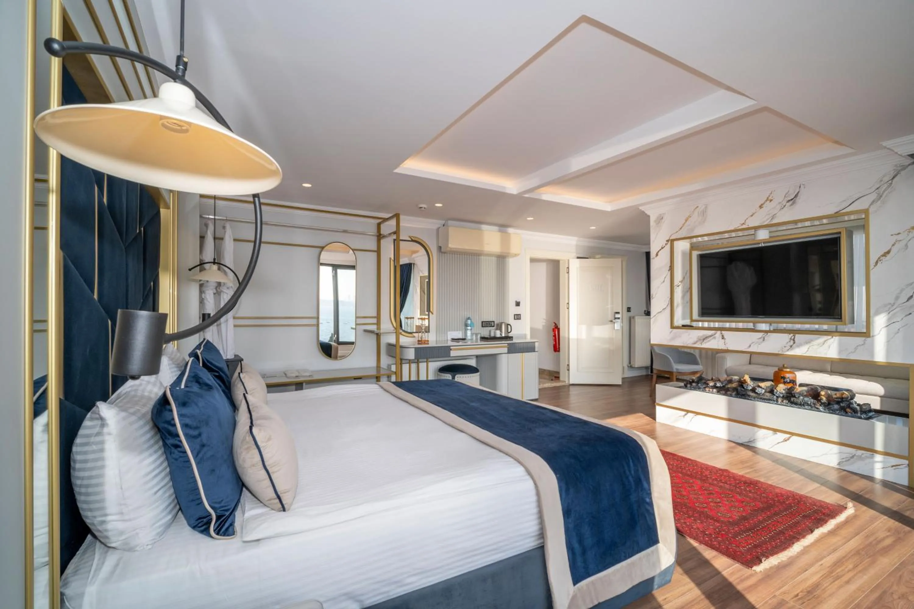 Photo of the whole room, Bed in The Byzantium Suites Hotel & Spa