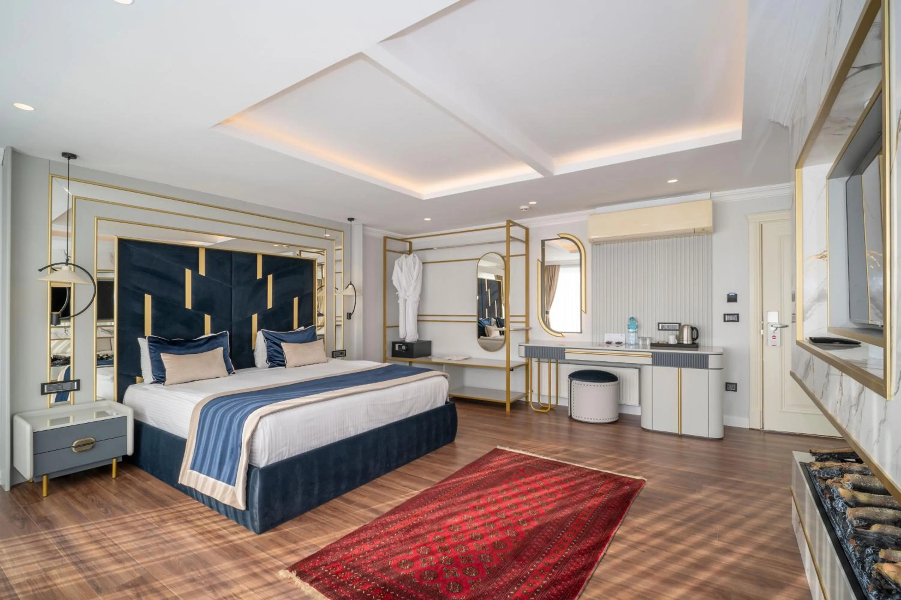 Photo of the whole room, Bed in The Byzantium Suites Hotel & Spa