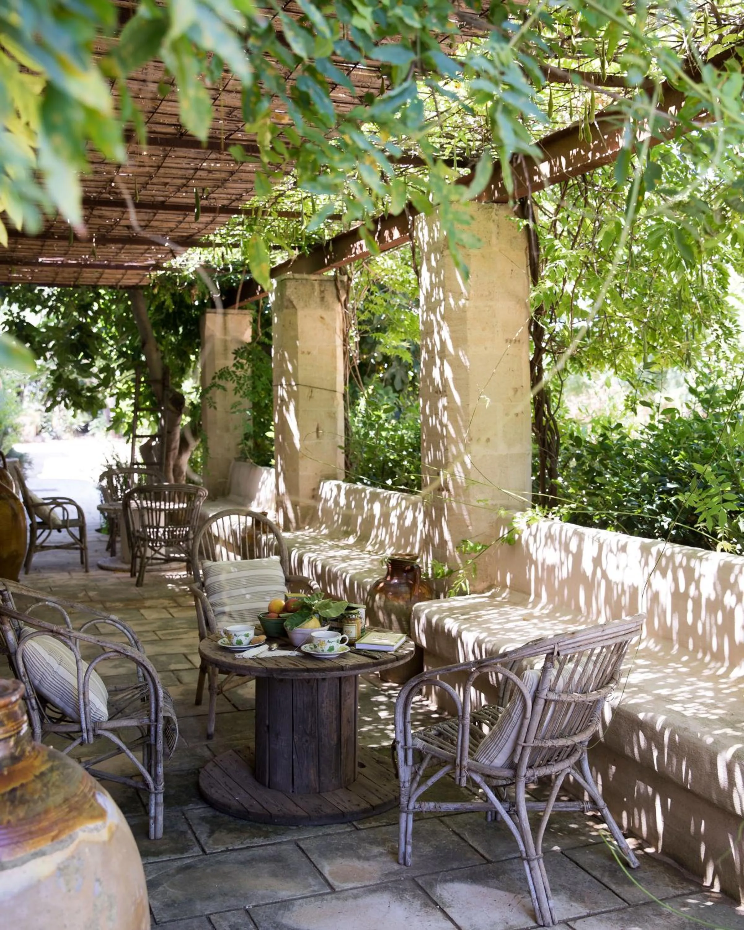 Patio in Masseria Caretti Grande