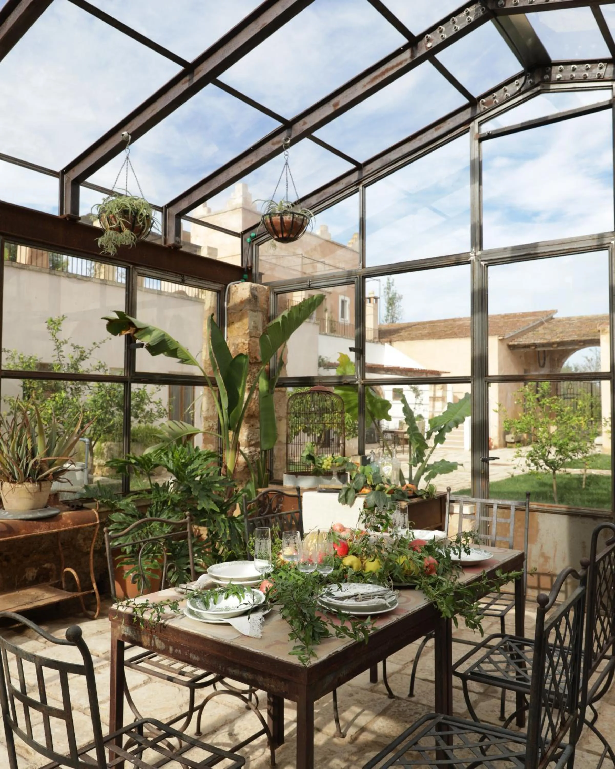 Patio in Masseria Caretti Grande