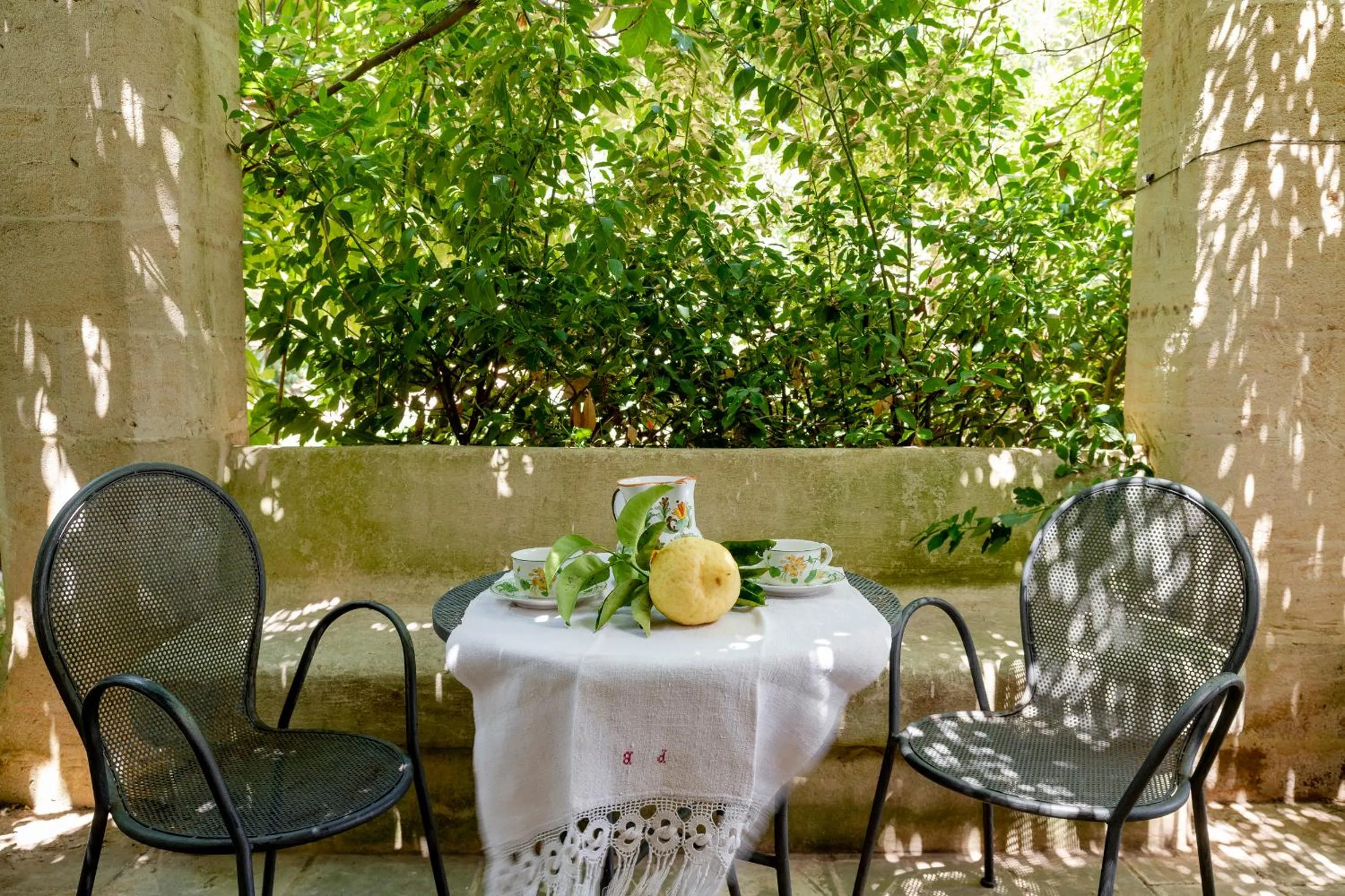 Patio in Masseria Caretti Grande