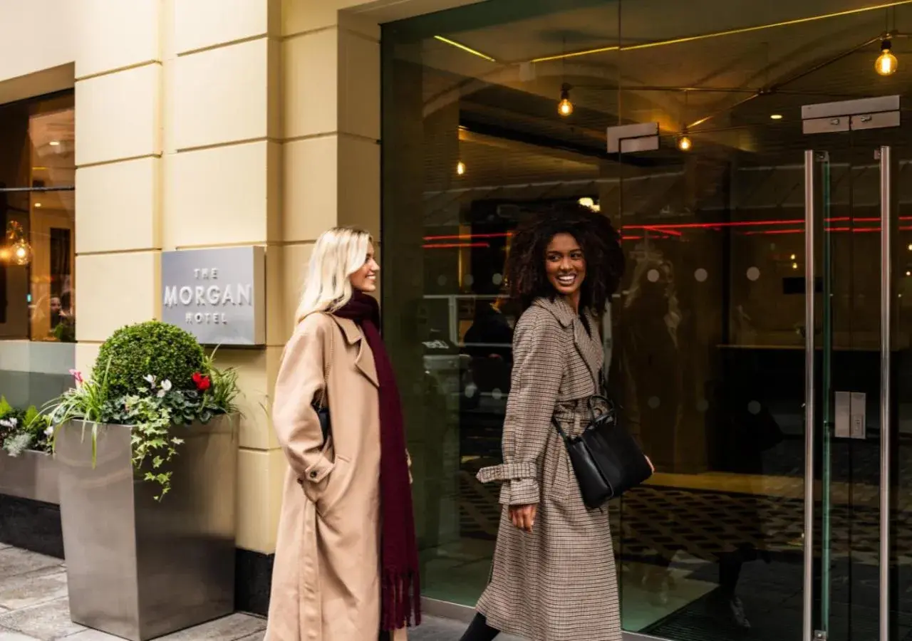 Facade/entrance in The Morgan Hotel Facade/entrance in The Morgan Hotel