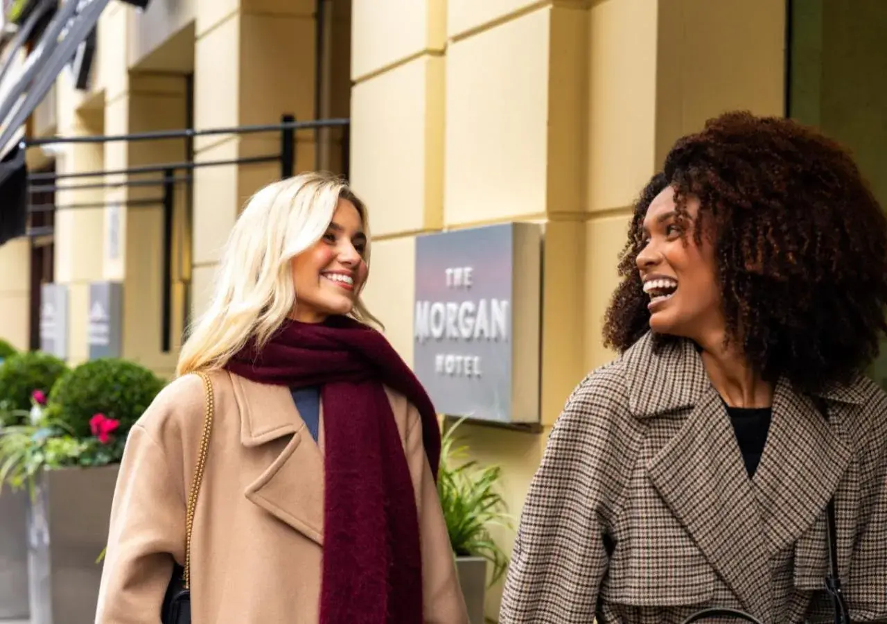 Facade/entrance in The Morgan Hotel Facade/entrance in The Morgan Hotel