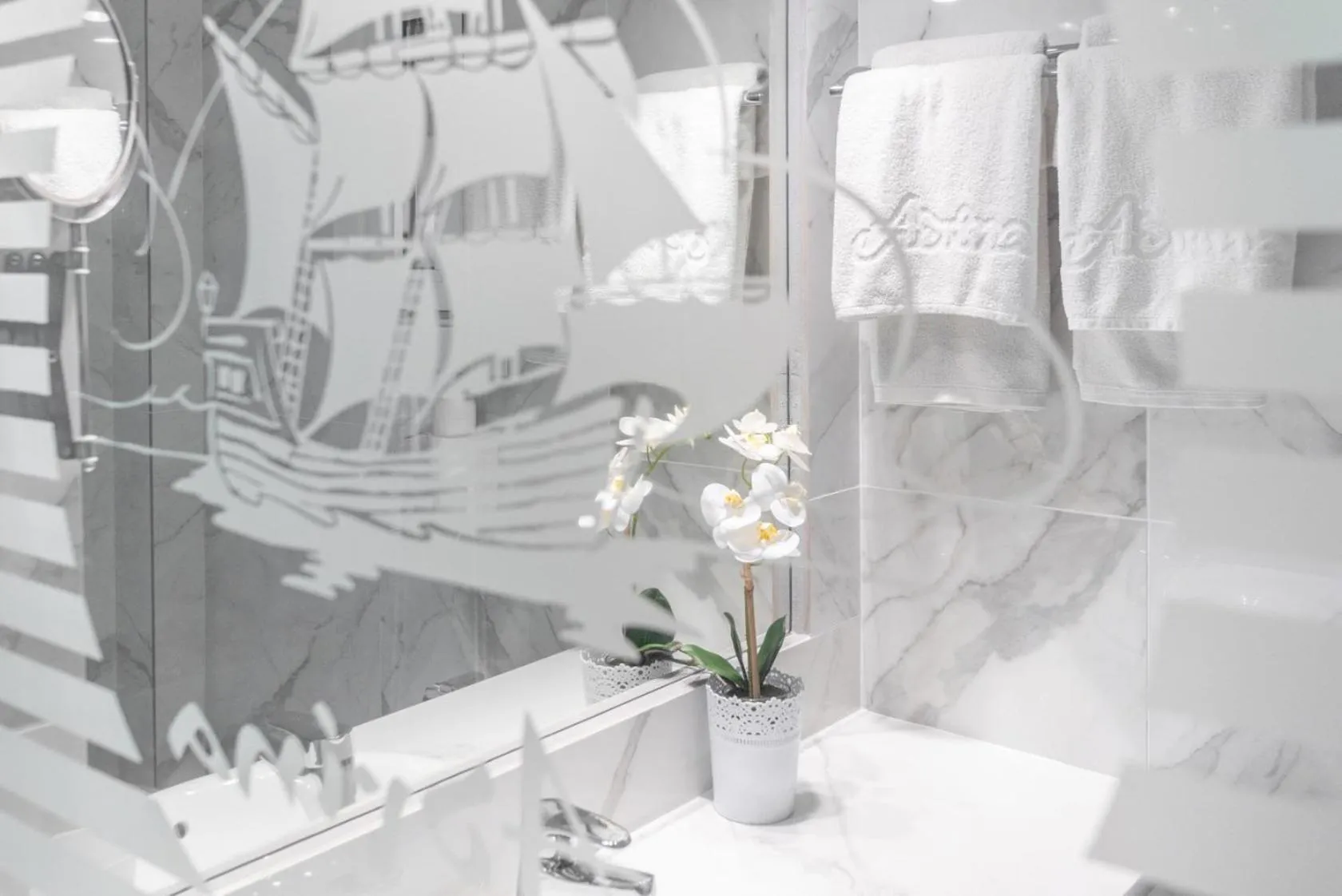 Bathroom in Adrina Beach Hotel