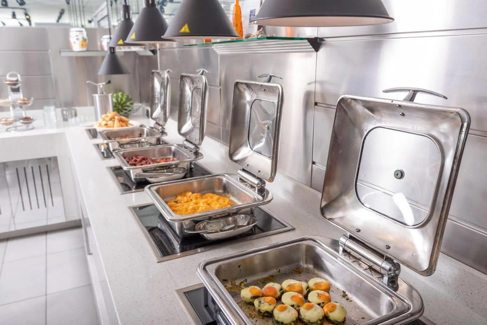 Buffet breakfast in Adrina Beach Hotel