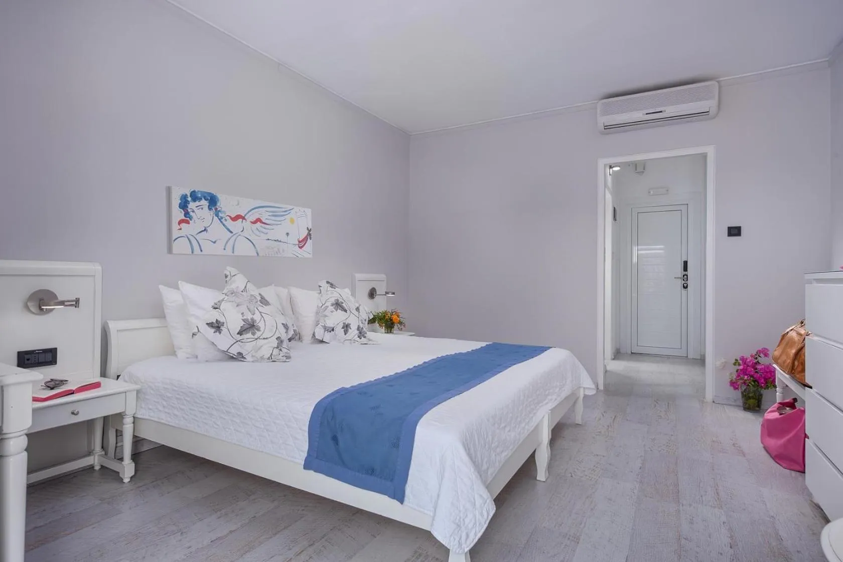 Bedroom, Bed in Adrina Beach Hotel