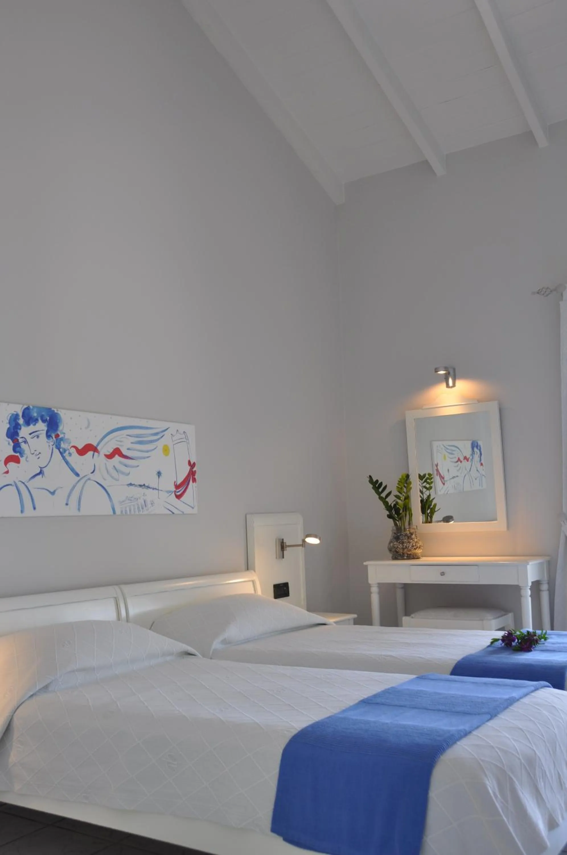 Bed in Adrina Beach Hotel