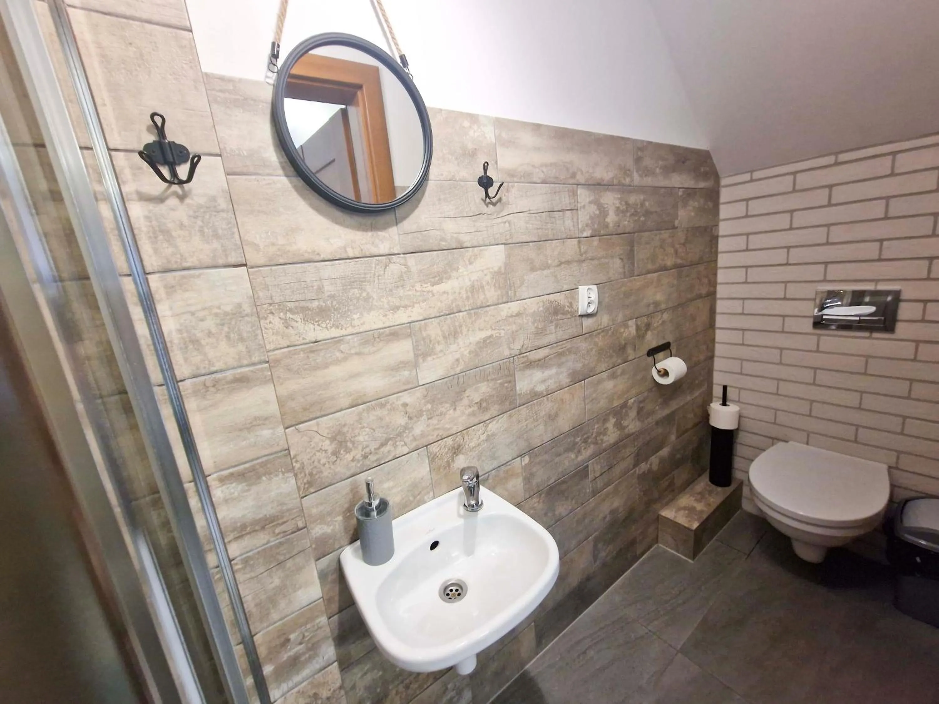 Bathroom in Zielona Przystań