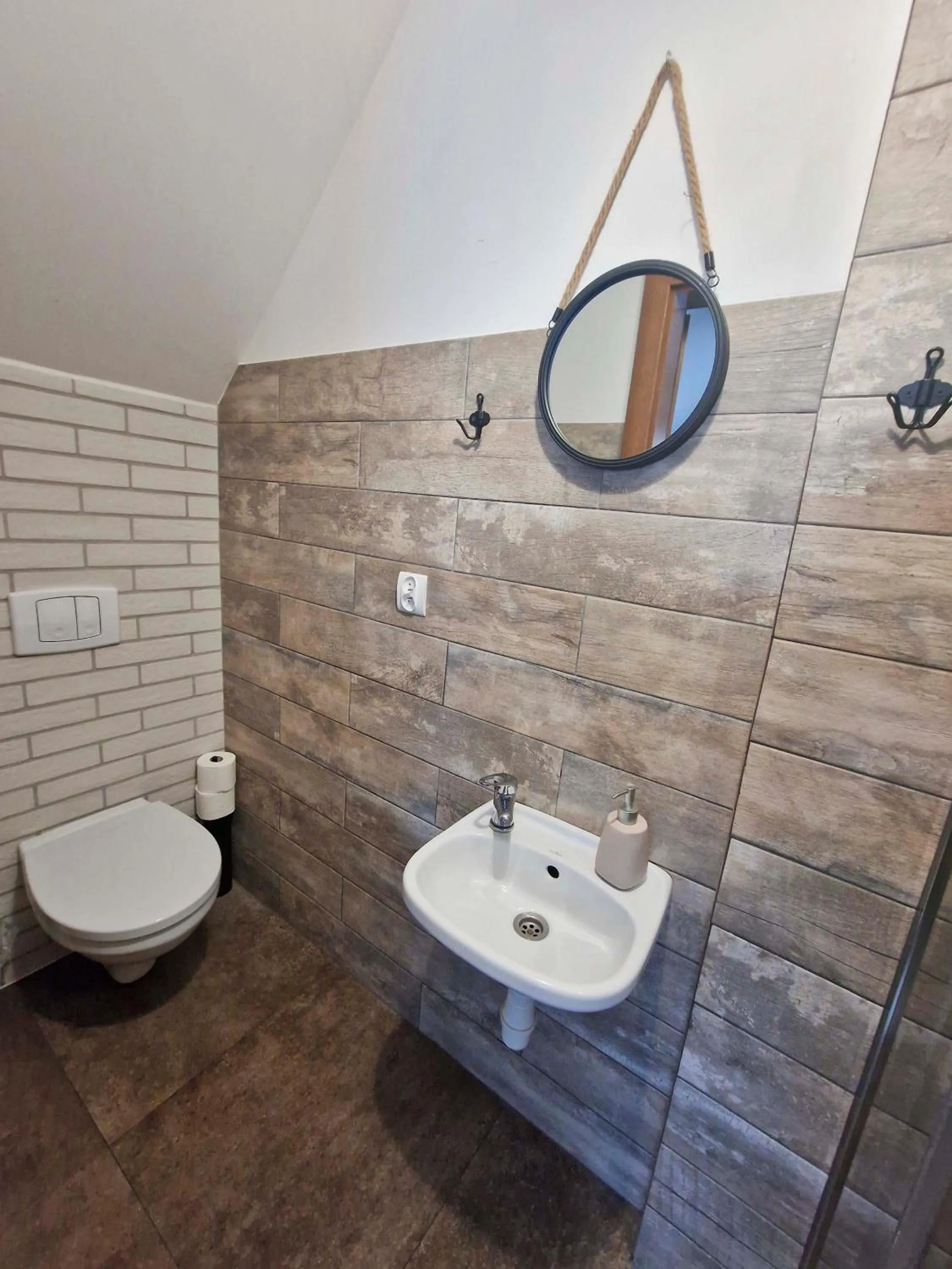 Bathroom in Zielona Przystań