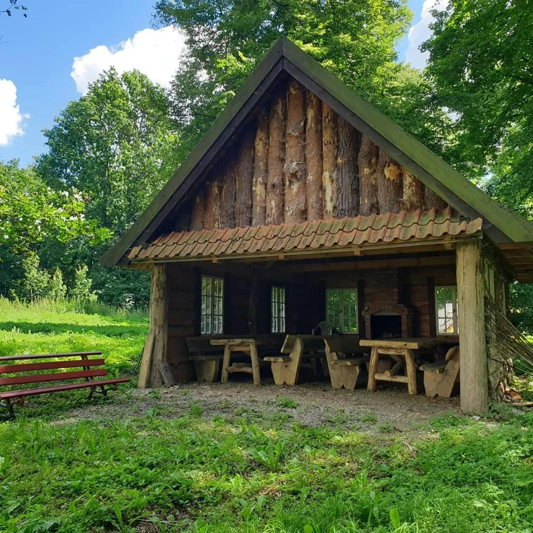 Patio in Dwór nad jeziorem w Bieniaszach