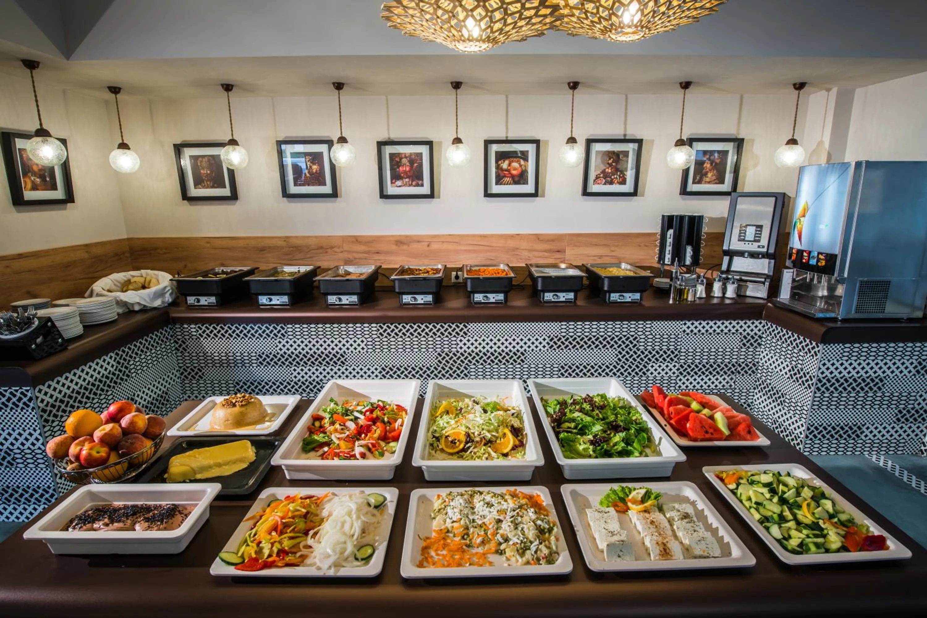 Restaurant/places to eat in Anesis Blue Boutique Hotel