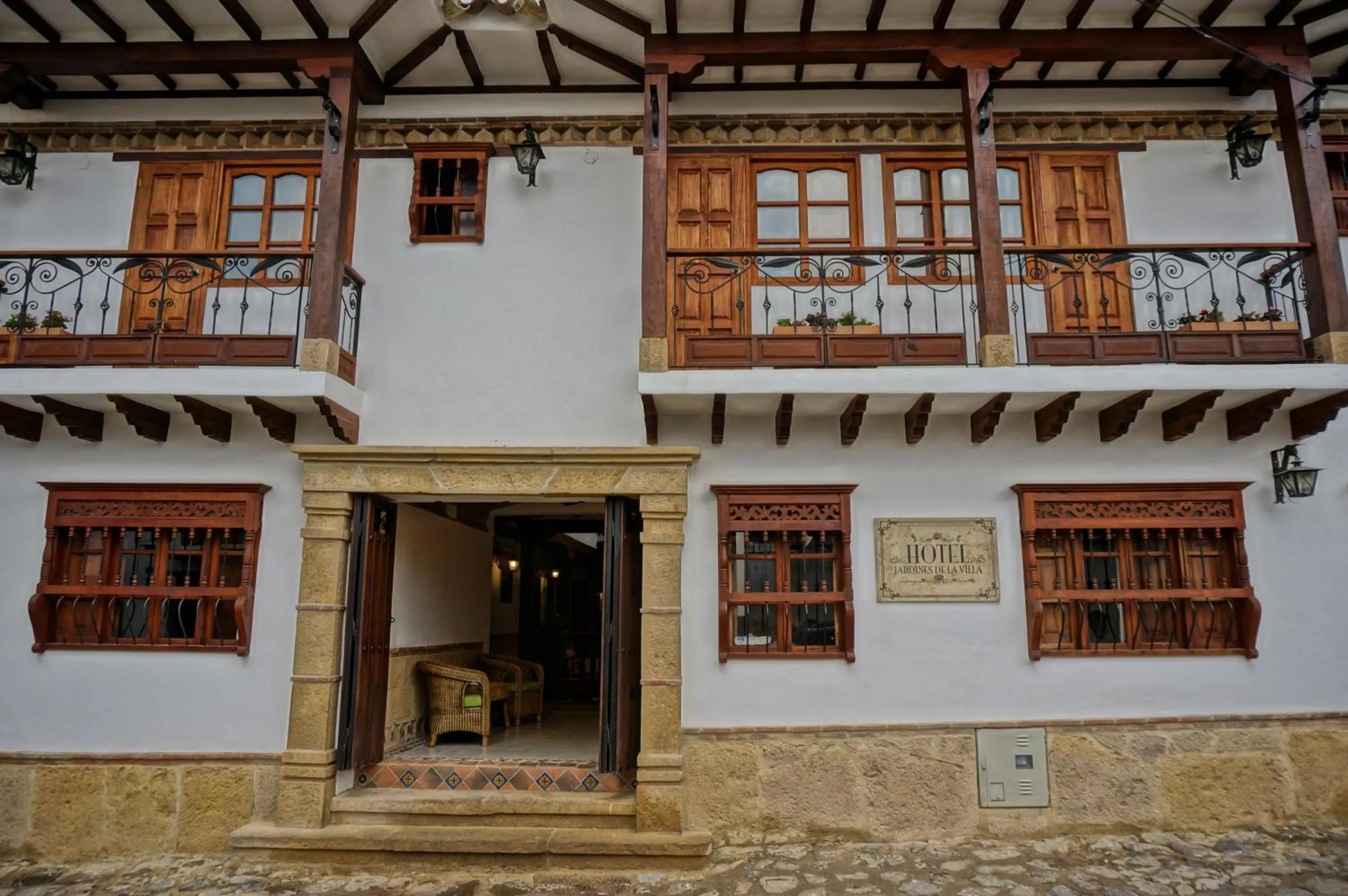 Facade/entrance in Hotel Jardines De La Villa