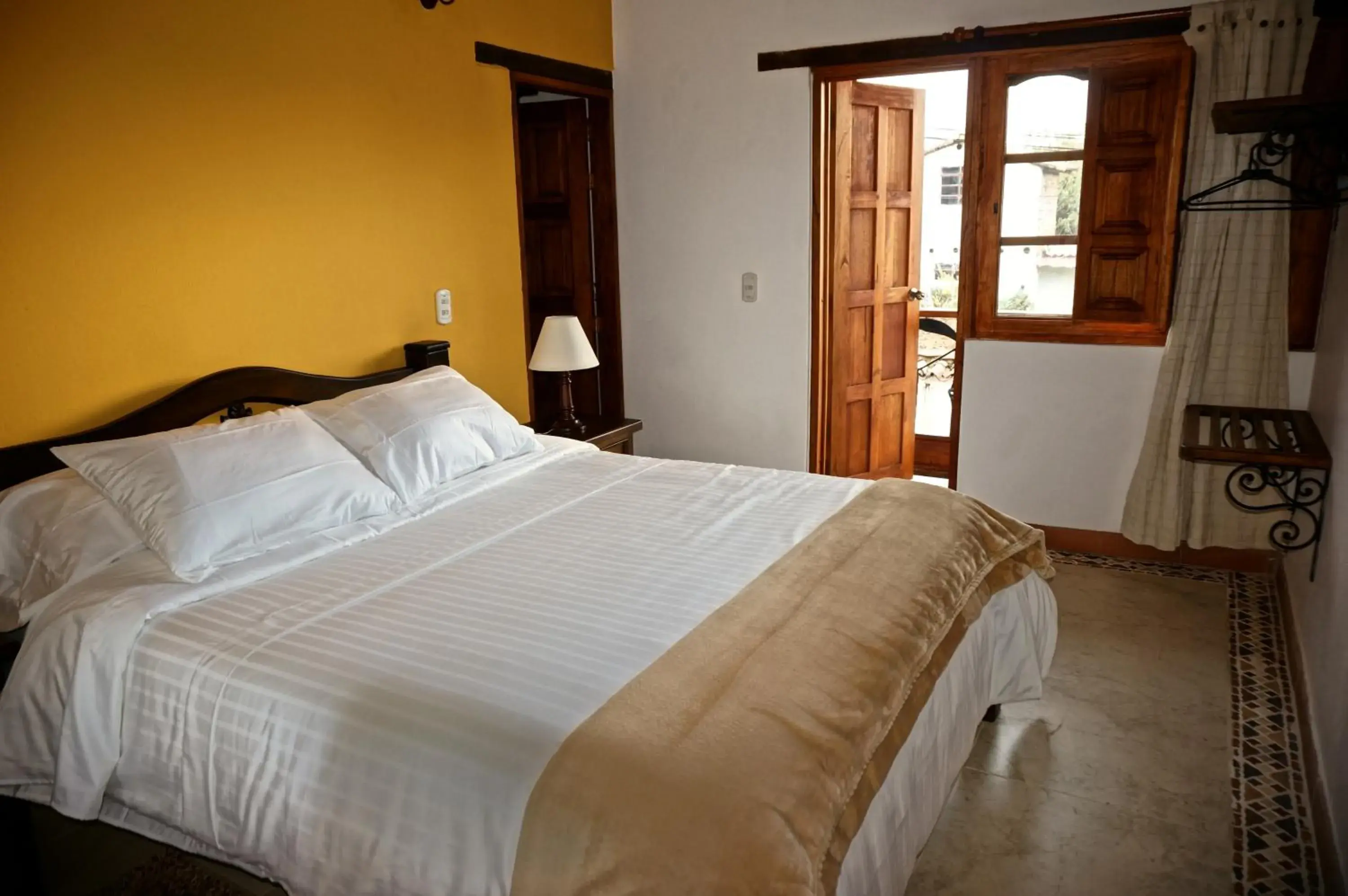 Queen Room with Balcony in Hotel Jardines De La Villa Queen Room with Balcony in Hotel Jardines De La Villa