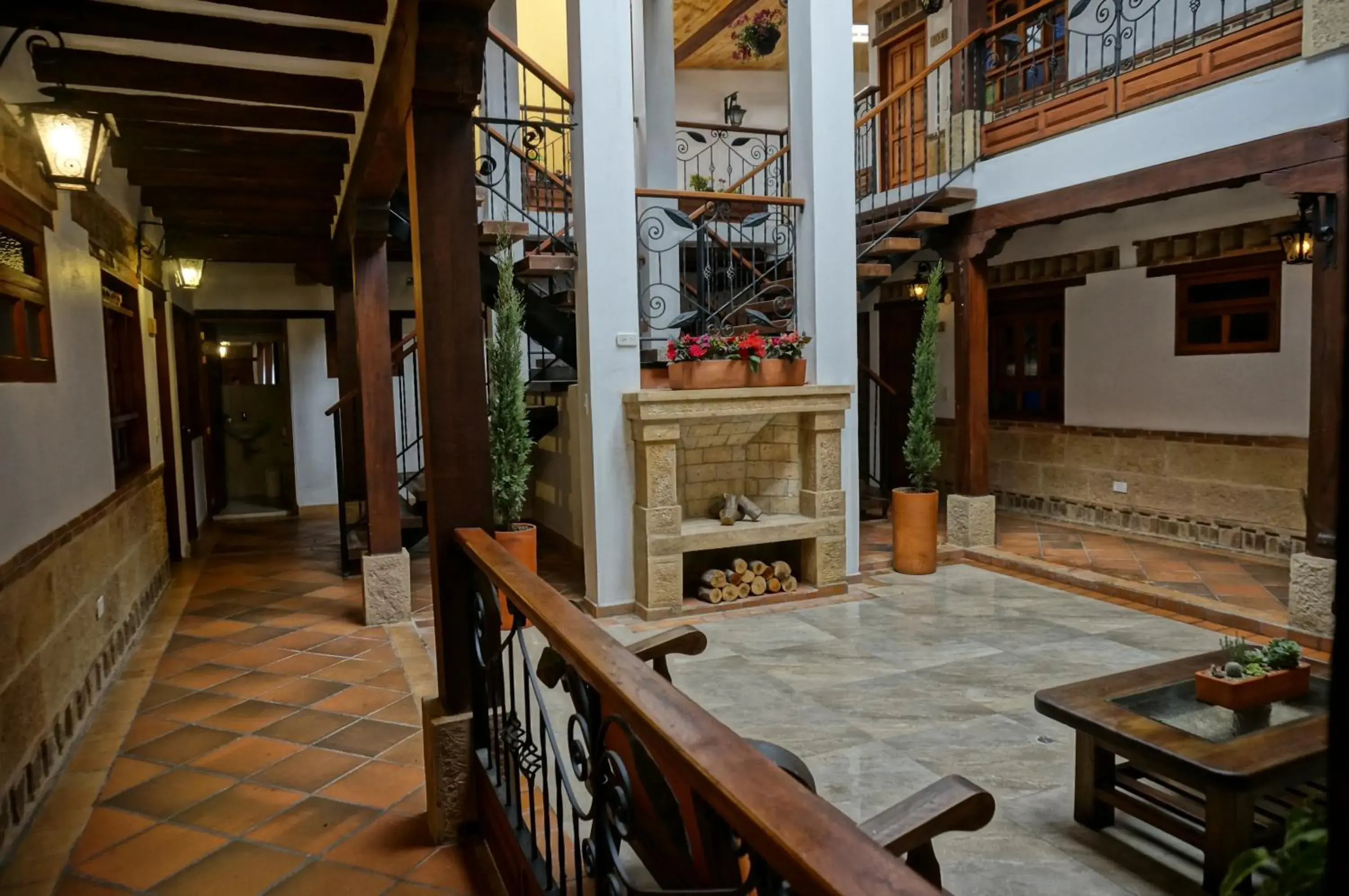 Living room in Hotel Jardines De La Villa Living room in Hotel Jardines De La Villa