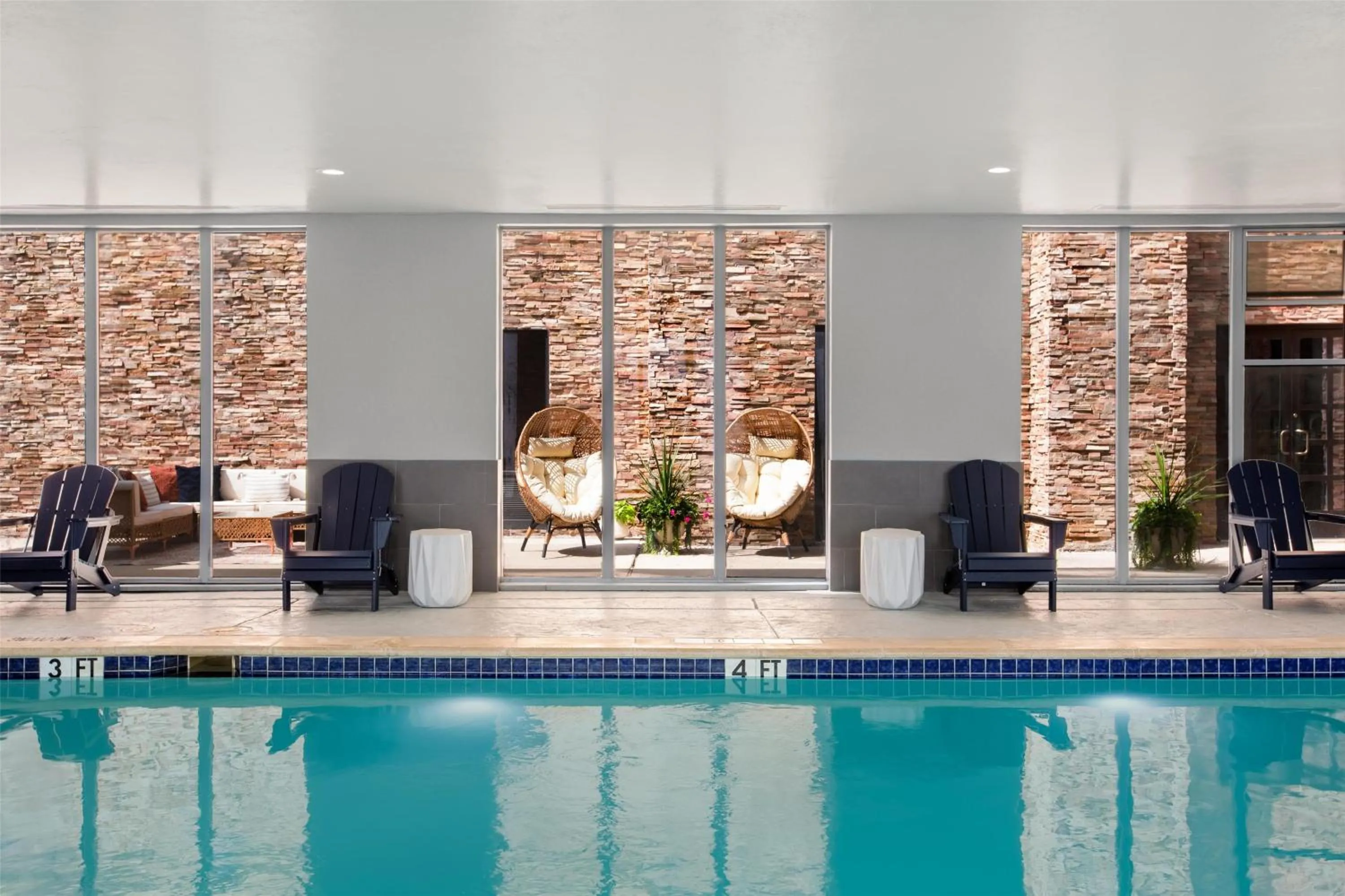 Pool view in Hampton Inn & Suites Dallas-Arlington North-Entertainment District