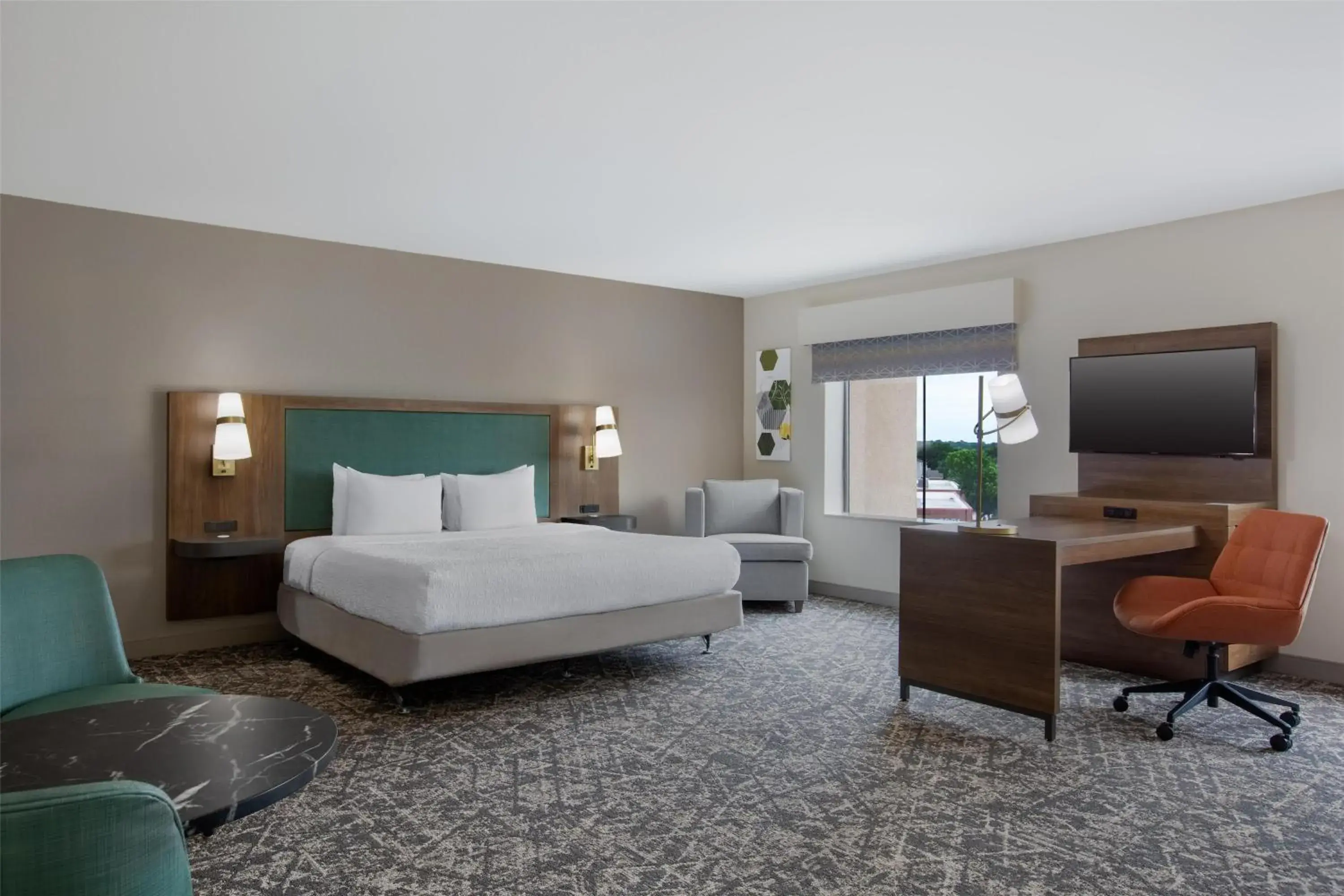Bedroom, Bed in Hampton Inn & Suites Dallas-Arlington North-Entertainment District Bedroom, Bed in Hampton Inn & Suites Dallas-Arlington North-Entertainment District