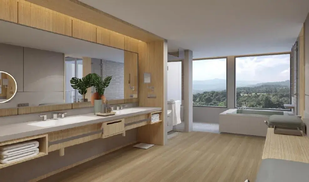 Bathroom in Royal Tulip Gunung Geulis Resort and Golf Bathroom in Royal Tulip Gunung Geulis Resort and Golf